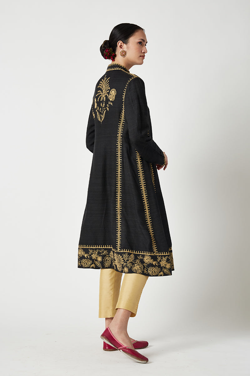 Karyme Embroidered Jacket Set
