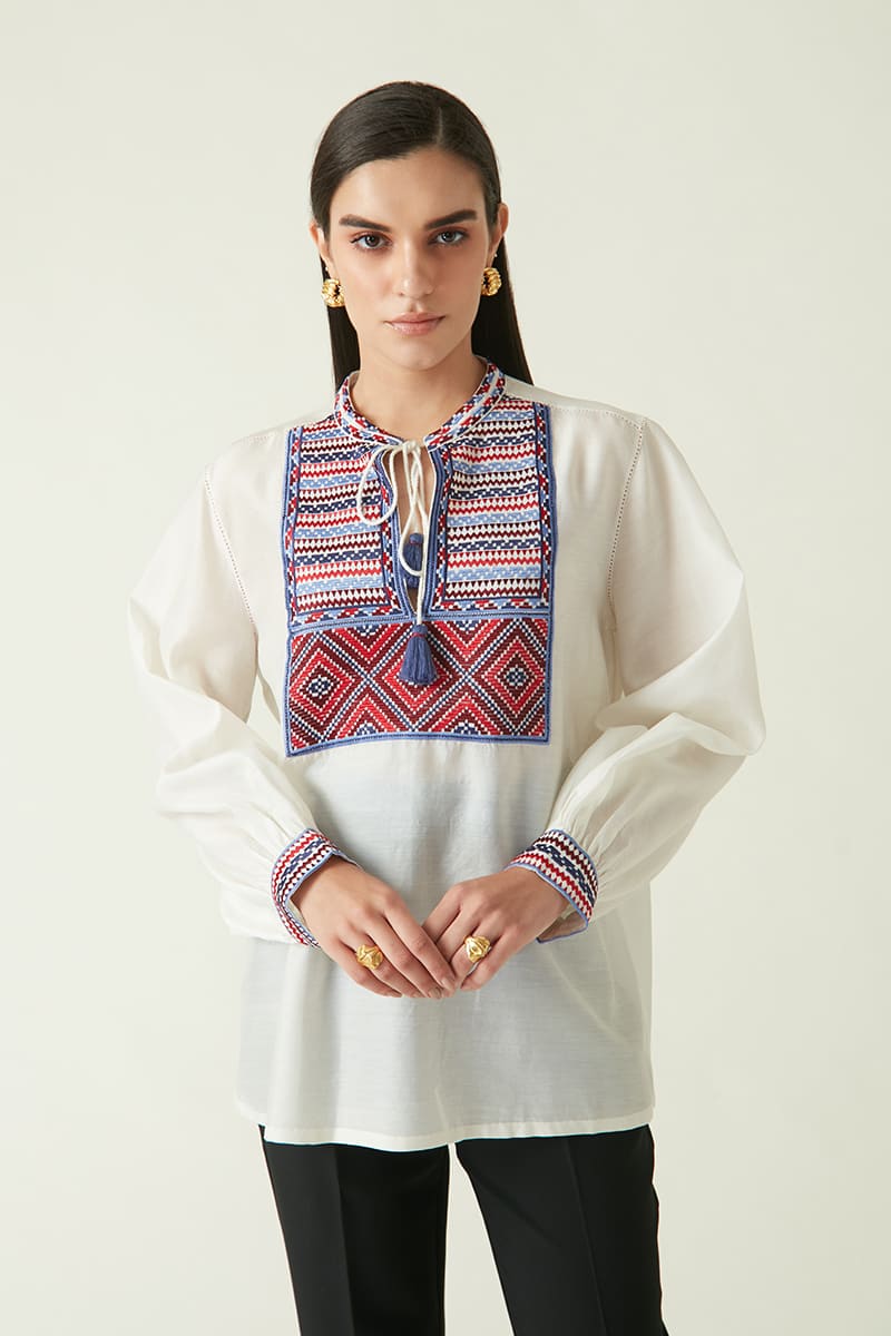 MOKOLE EMBROIDERED TOP