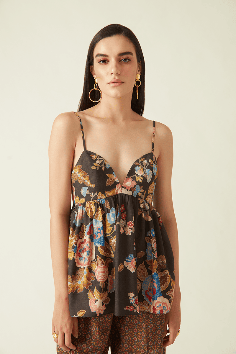 SEMERU PRINTED TOP