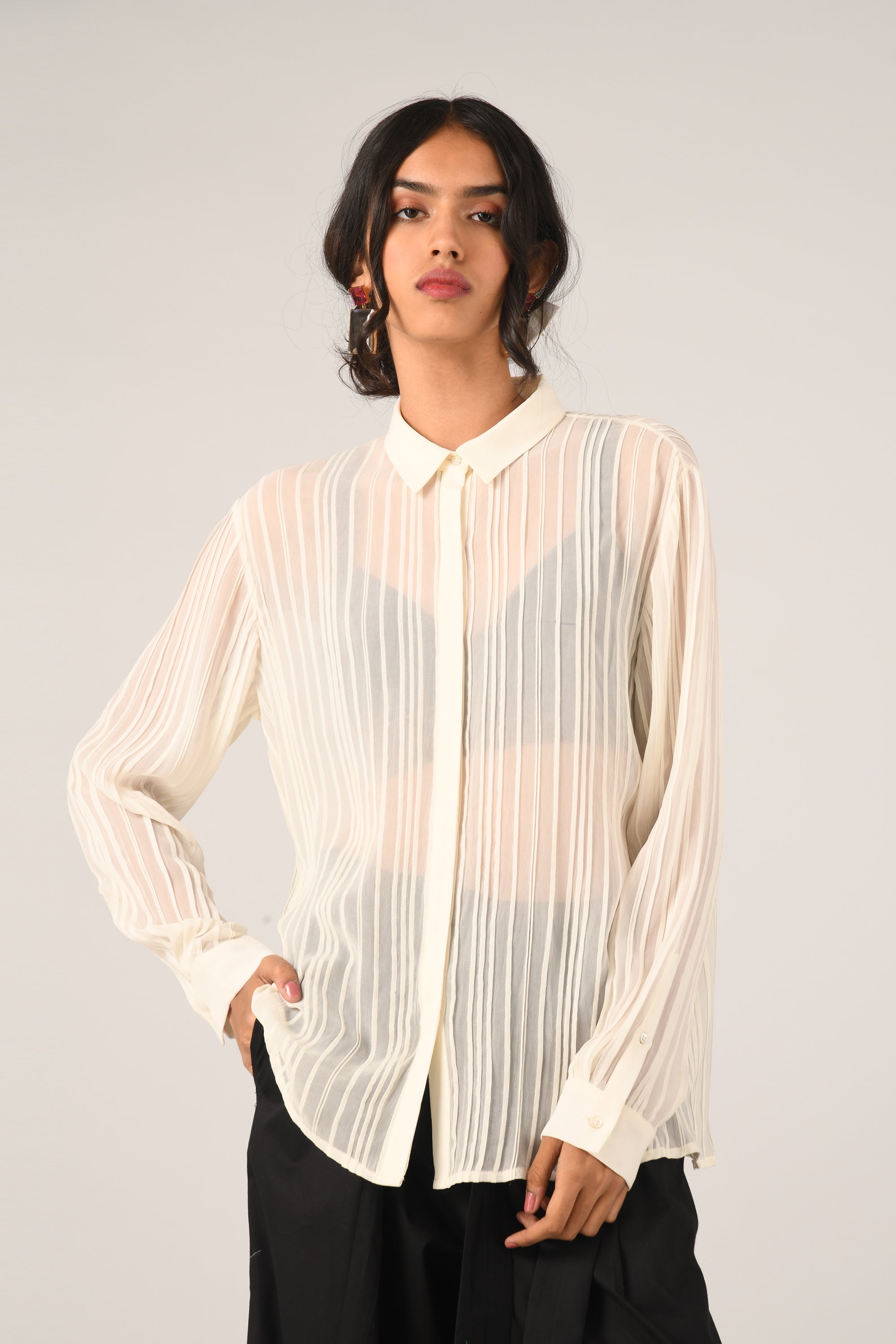 Pinetorum Pleated Shirt