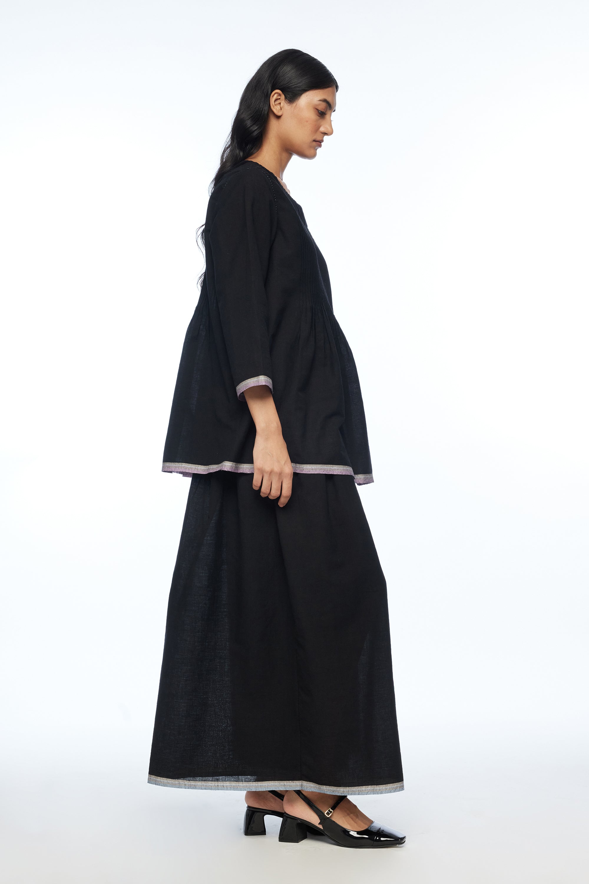 Damascena Pleated Top