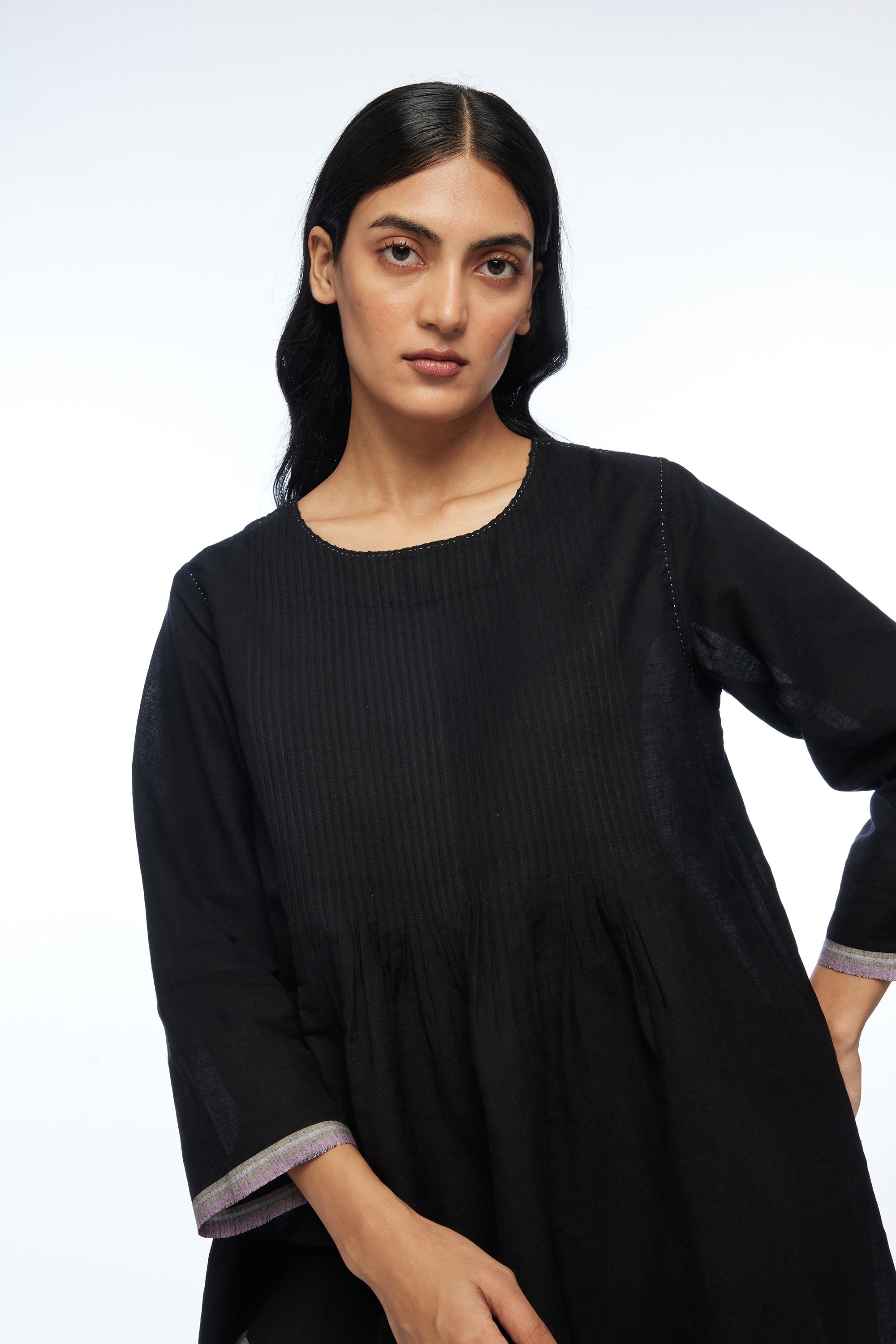 Damascena Pleated Top