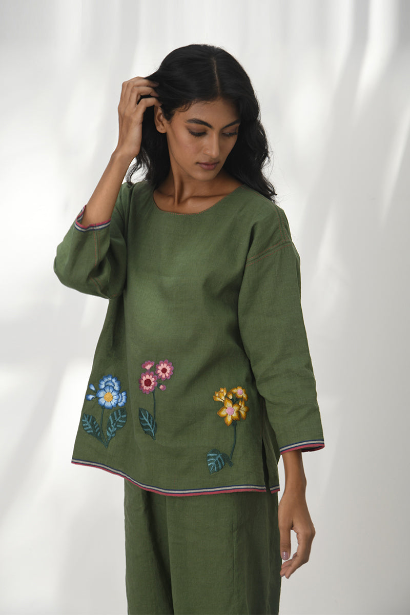 Vittoria Embroidered Top