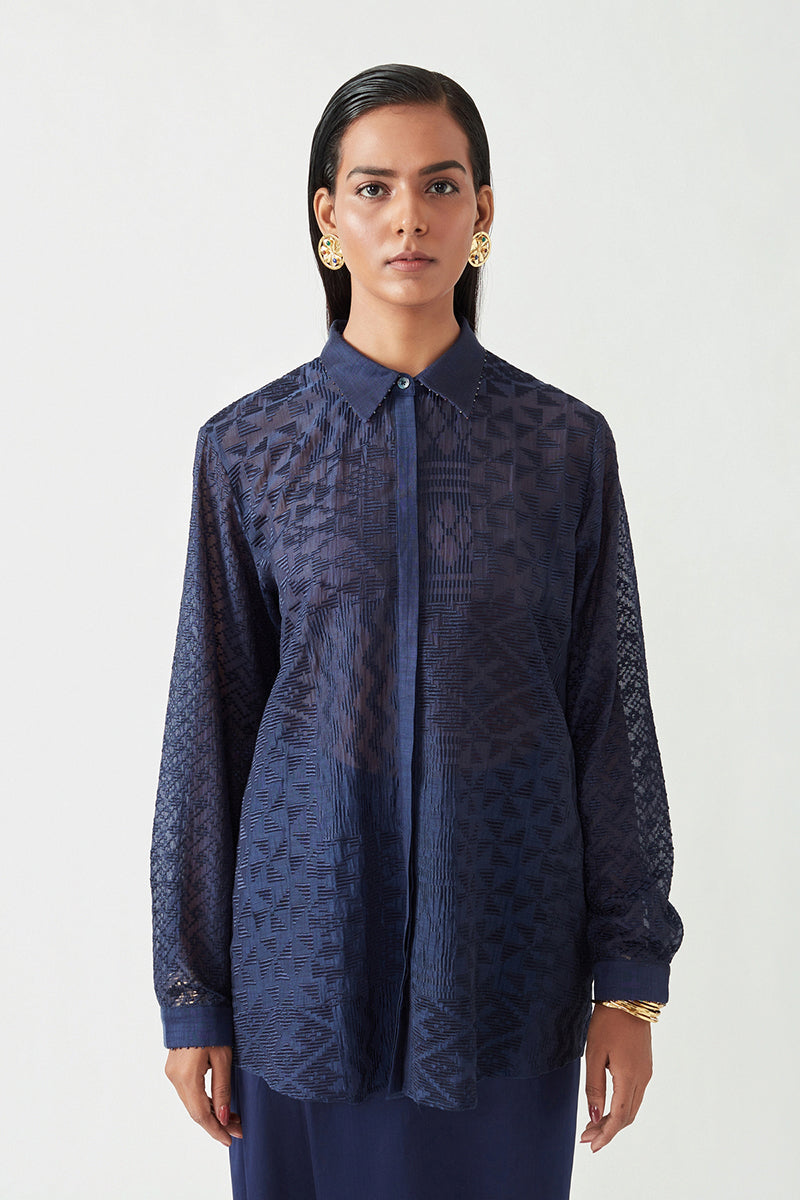 ELLIE EMBROIDERED SHIRT