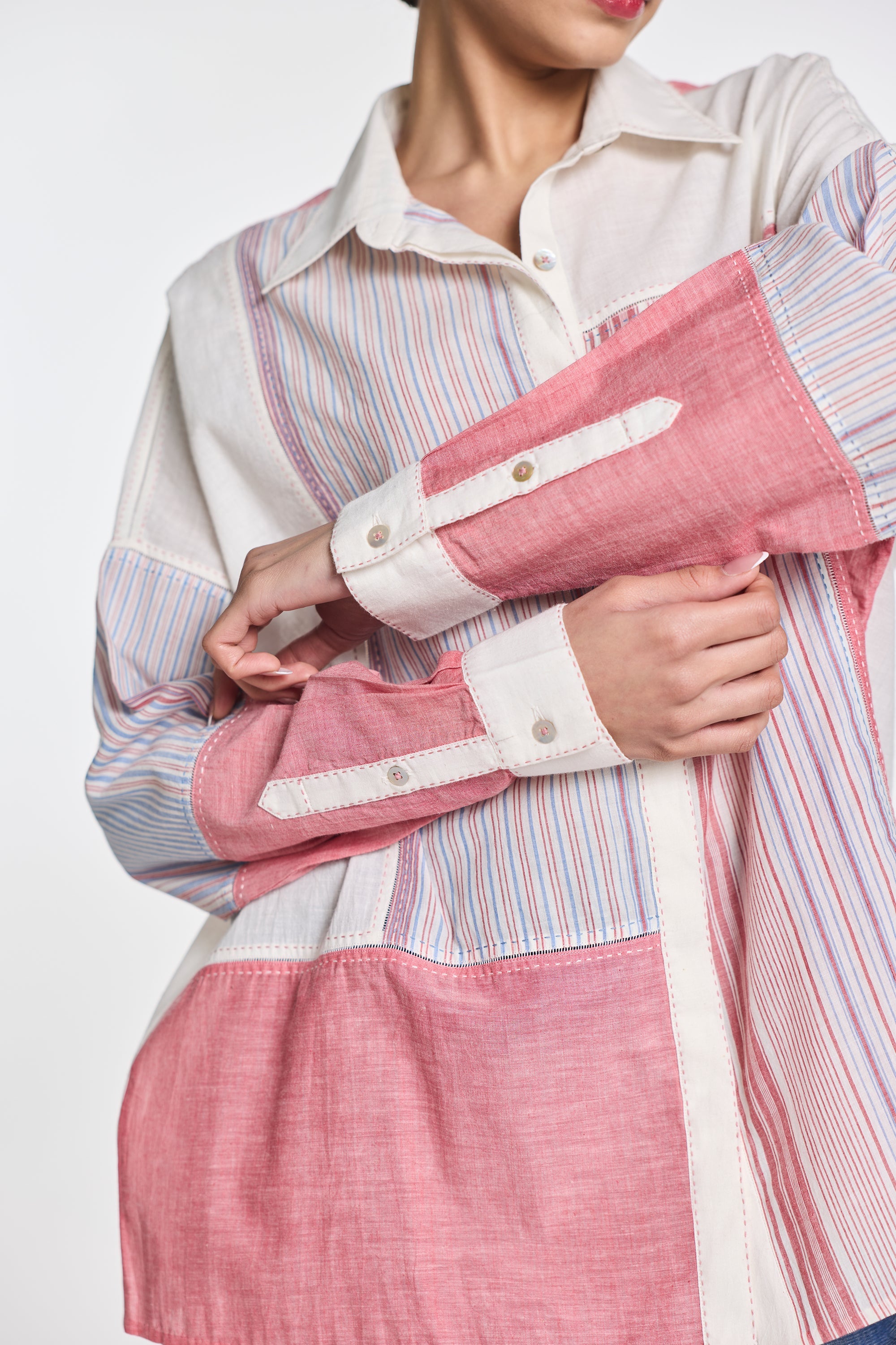 Chamomile patchwork Shirt