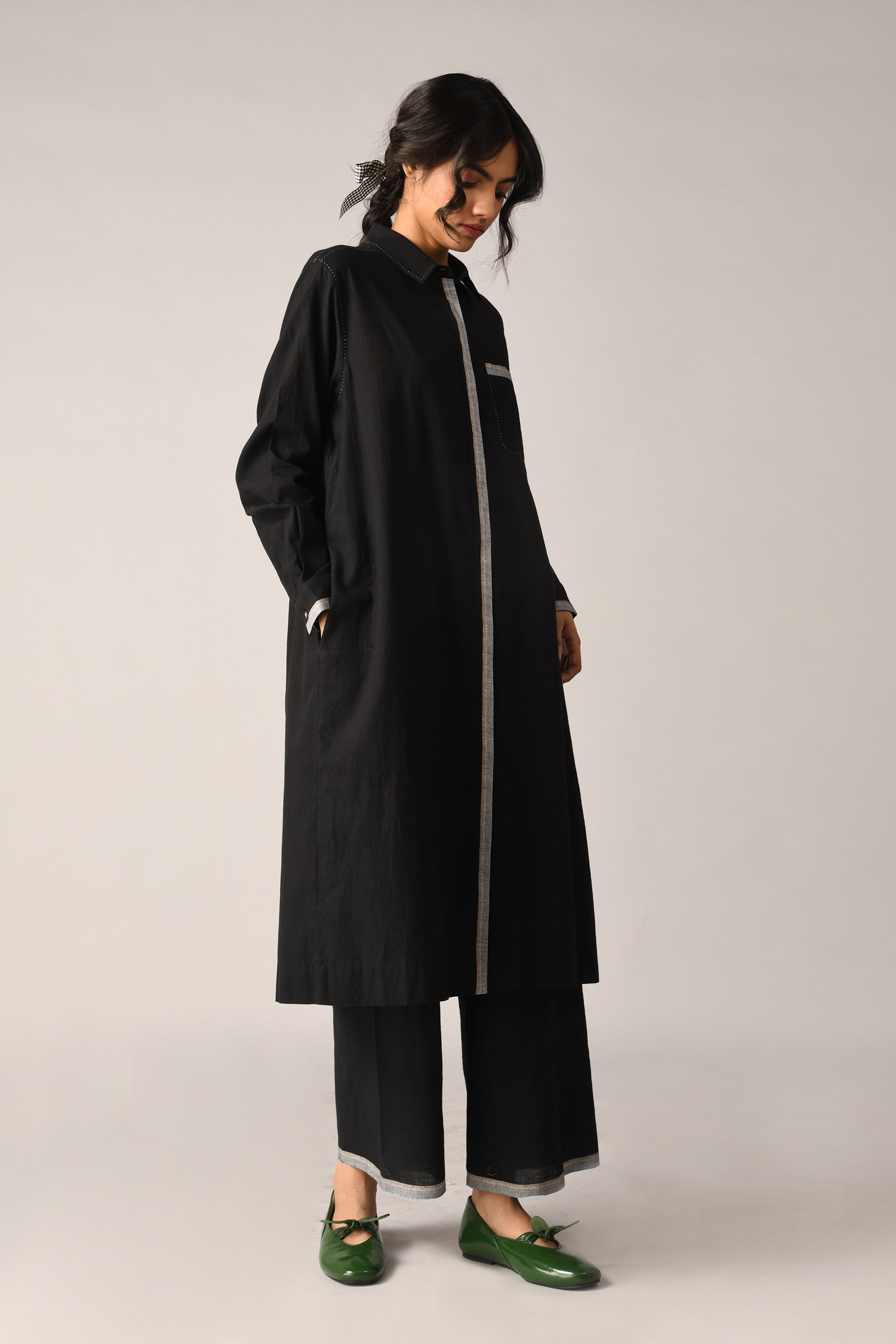 Grandiflora Front Open Tunic