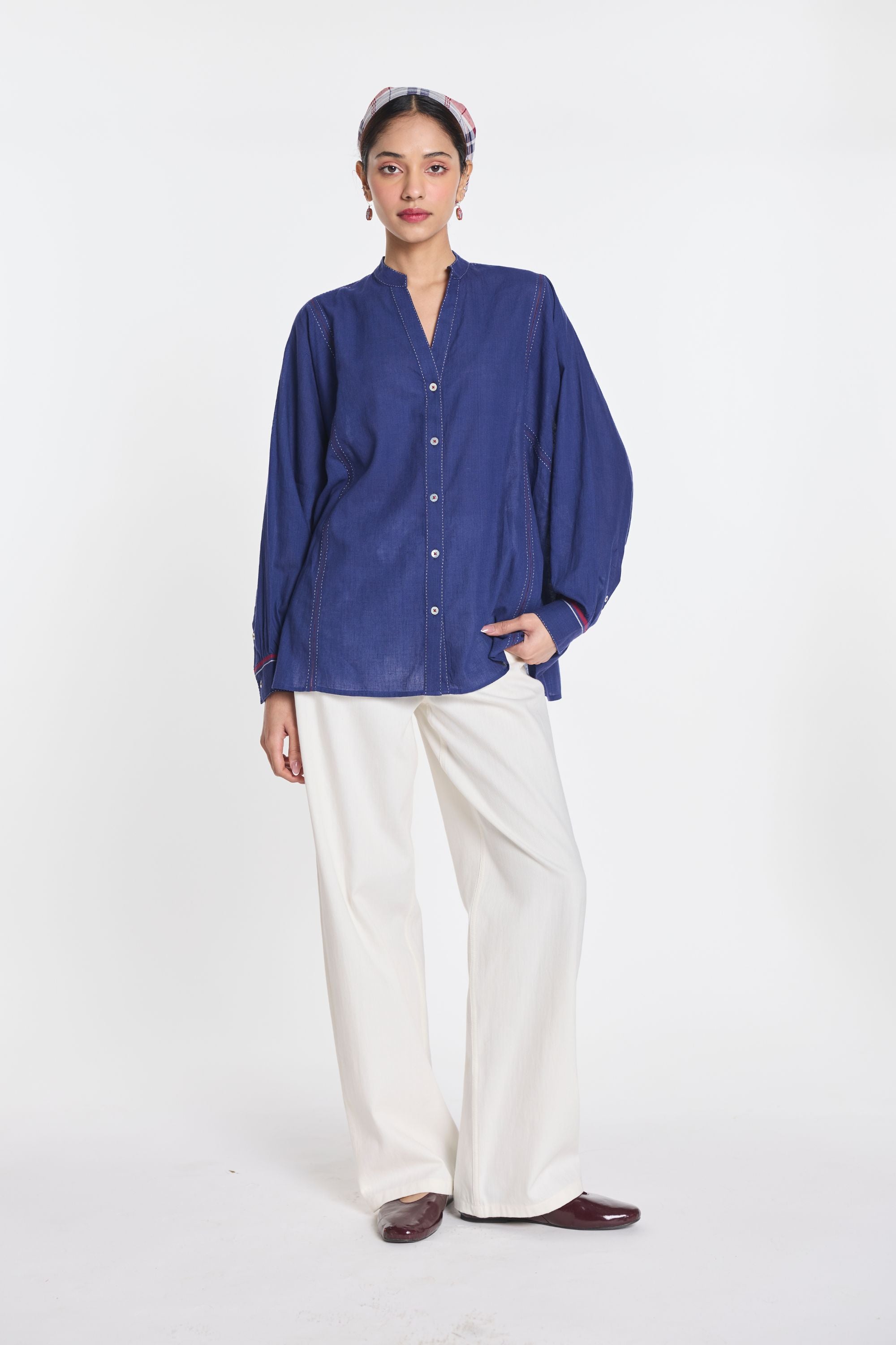 Fleur Panelled Shirt