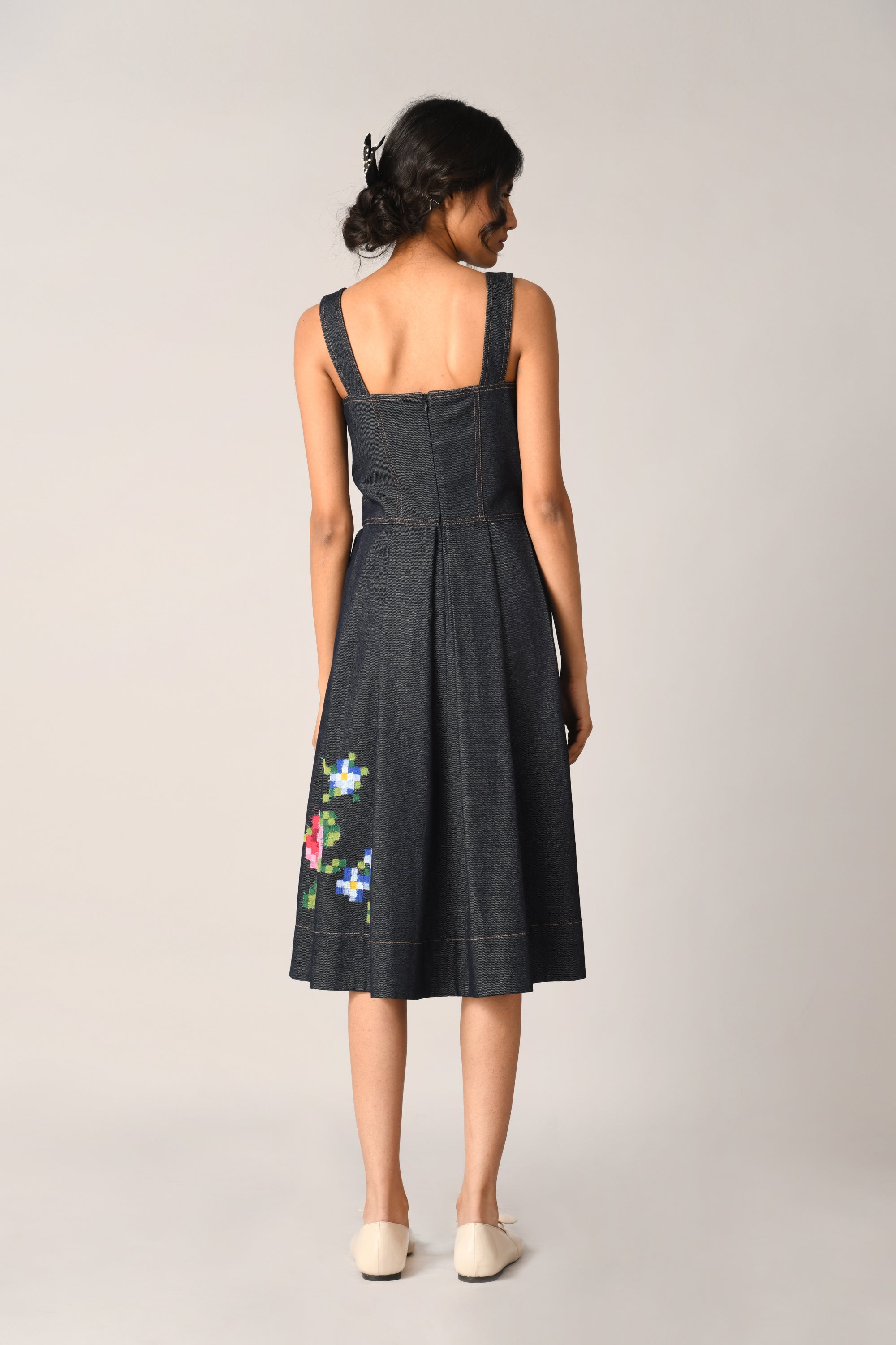 Sherardii Embroidered Corset Dress
