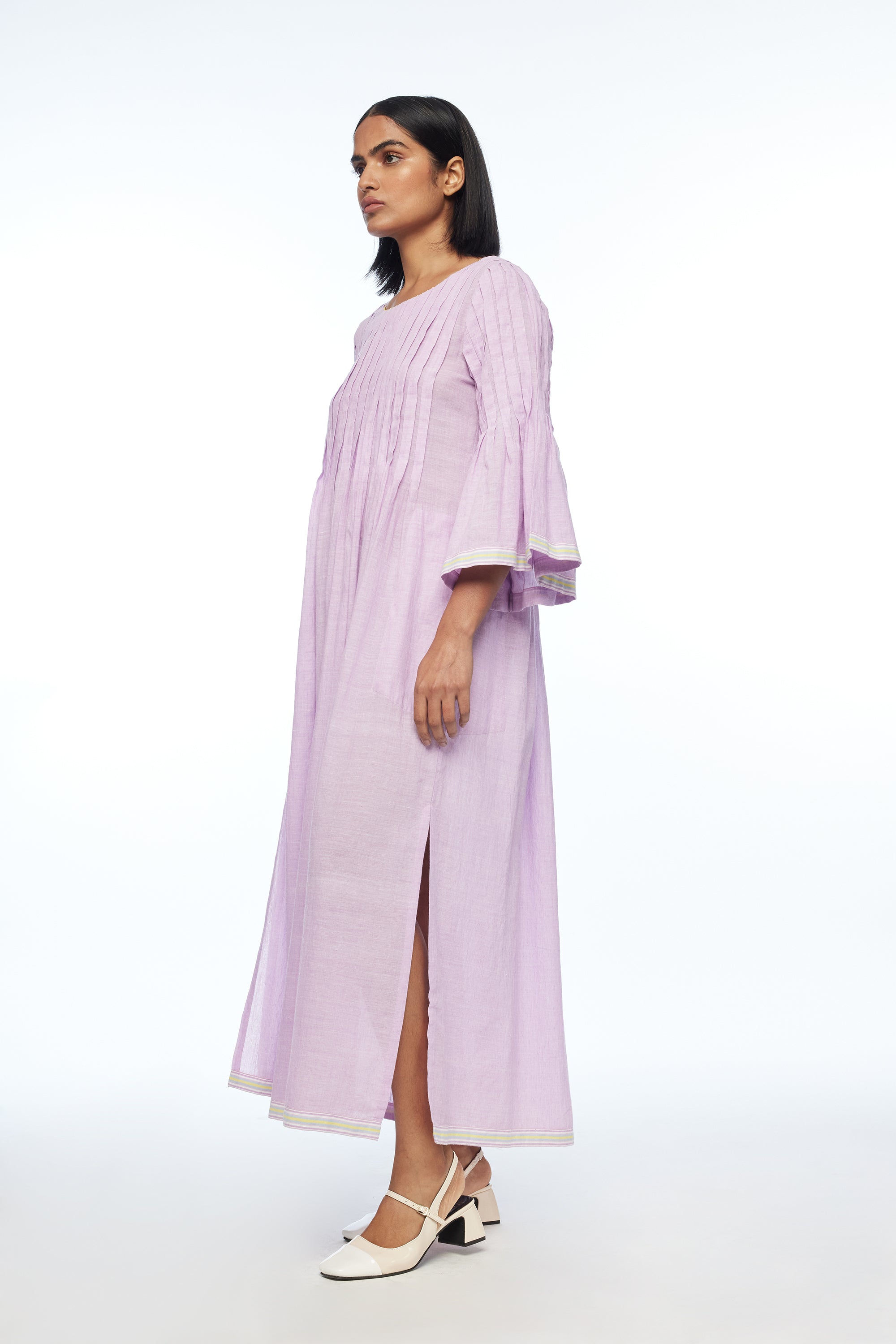 Reversa Pleated Dress