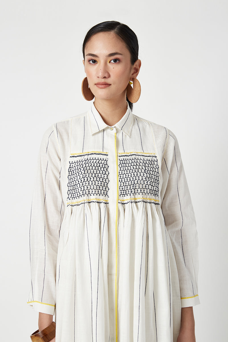 Patios Smocked Dress Tunic