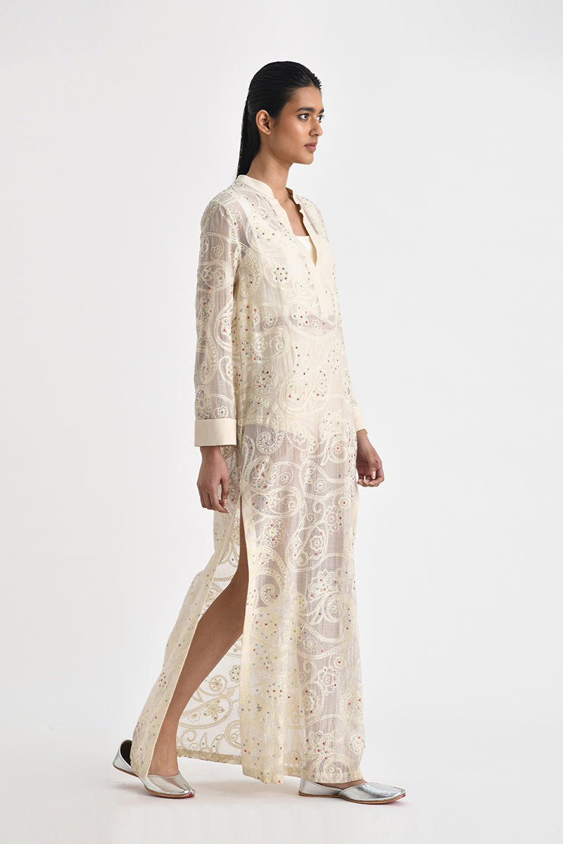 Askos Embroidered Tunic With Slip