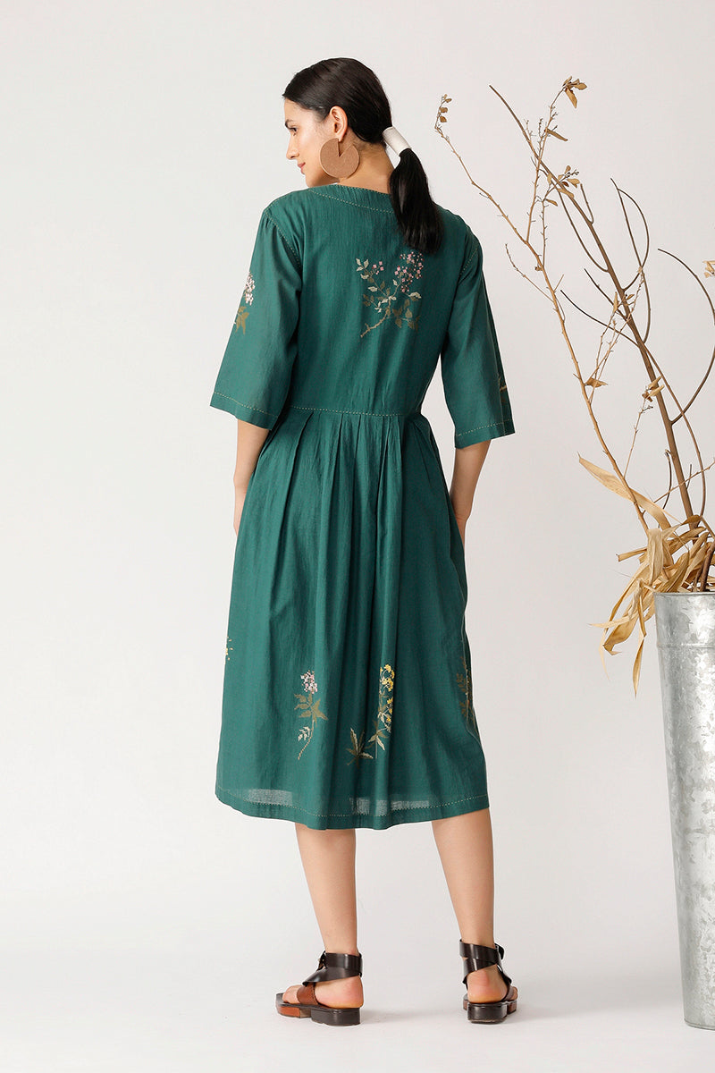 RYTHM EMBROIDERED DRESS