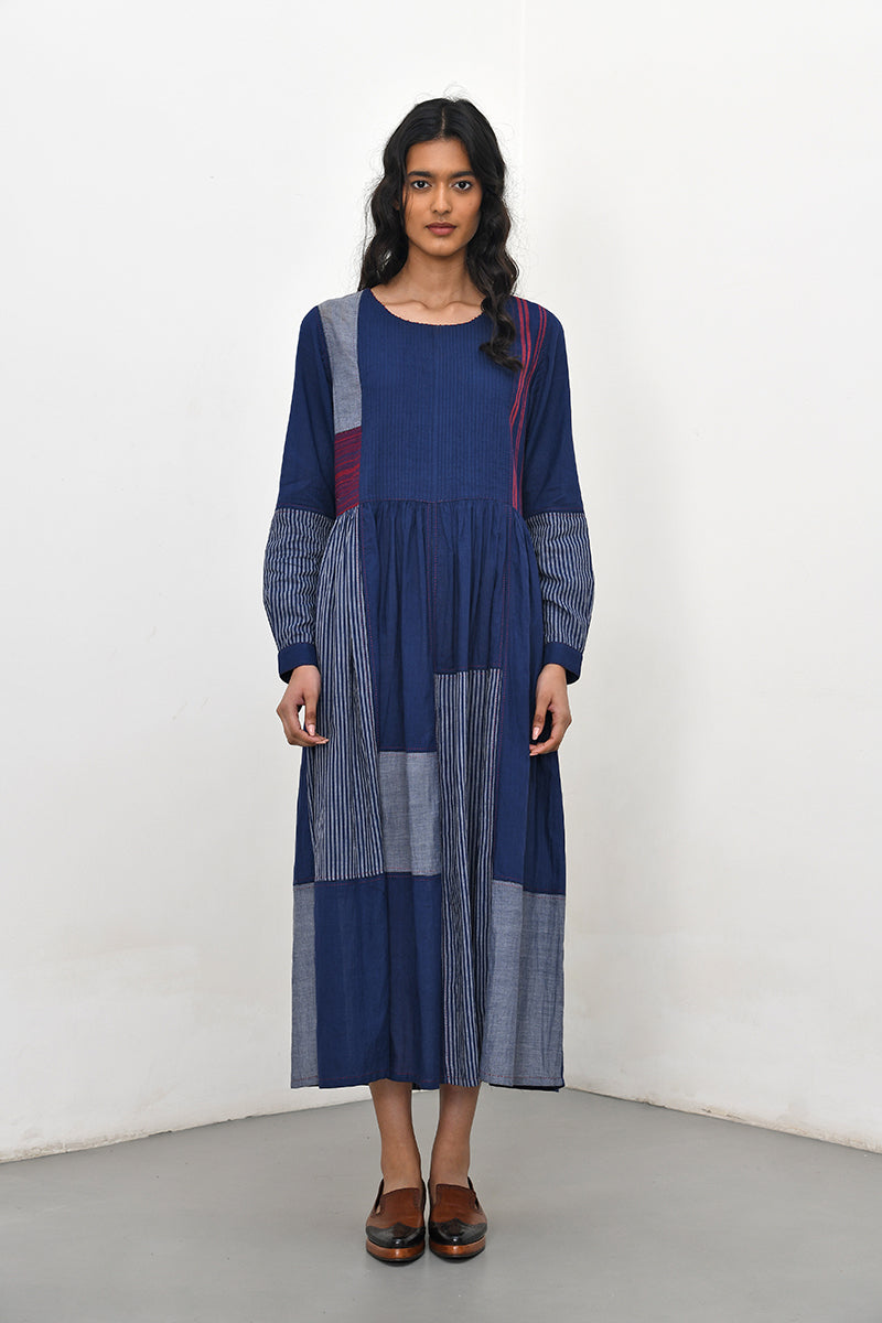 Bario Patchwork Dress