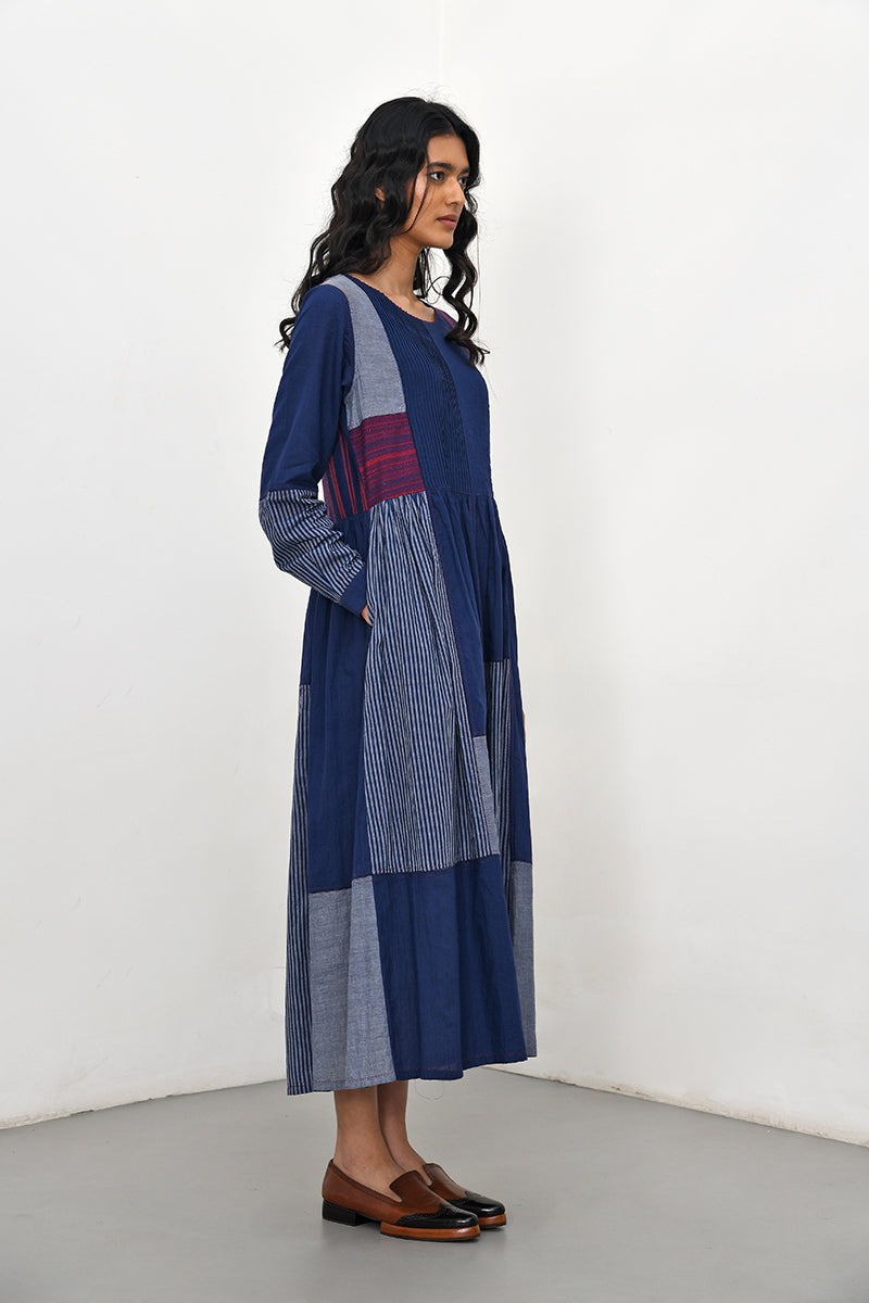 Bario Patchwork Dress
