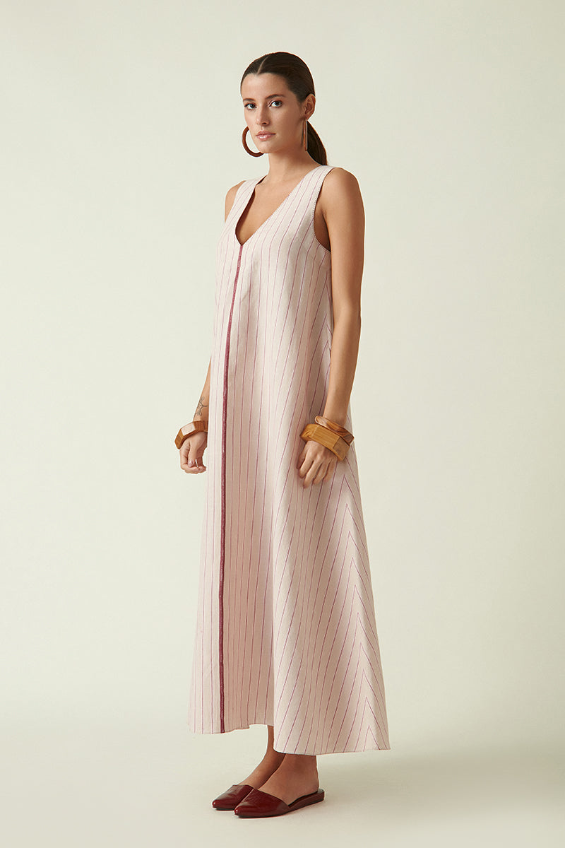 PORIA LINEN DRESS