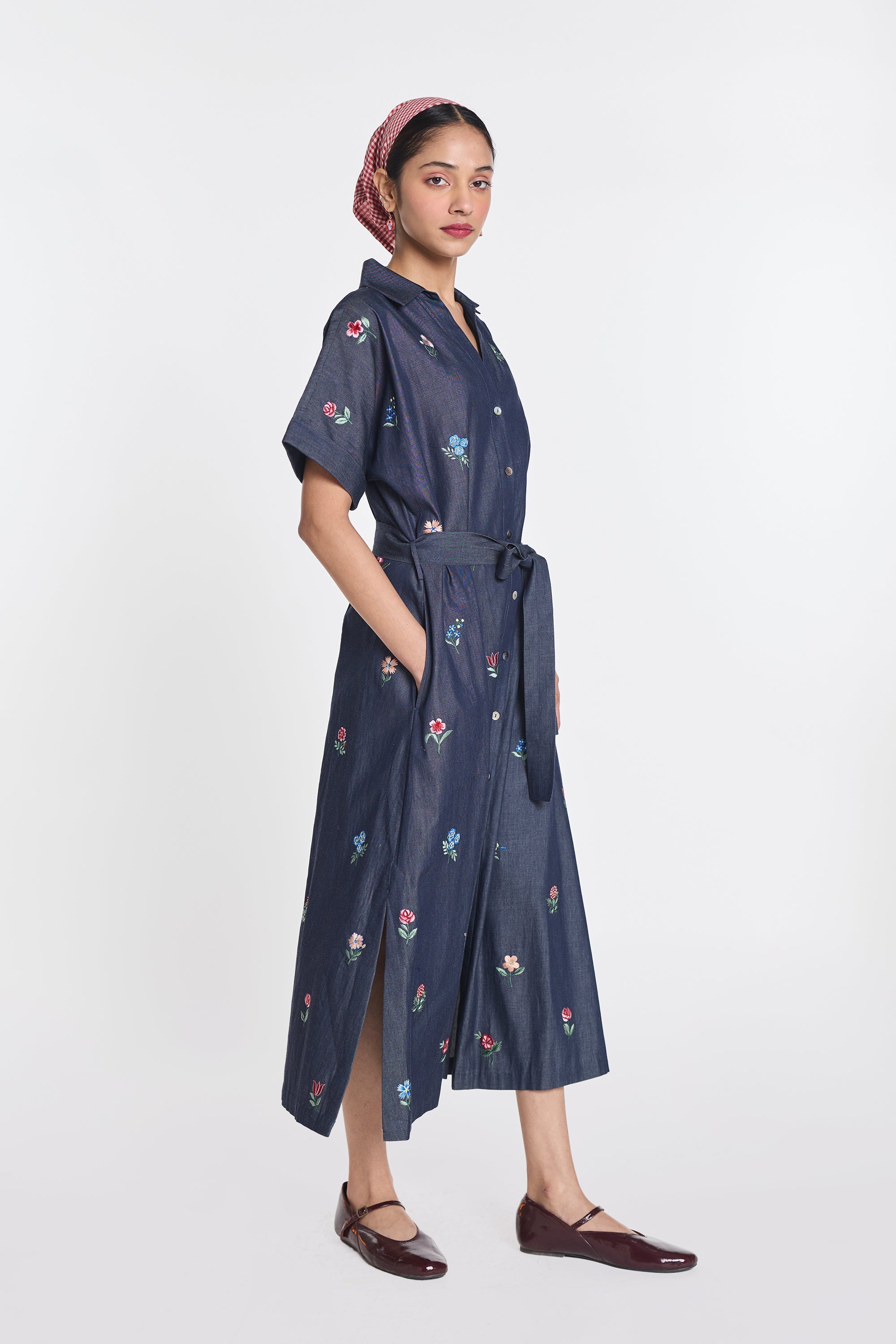 Hemlock embroidered dress