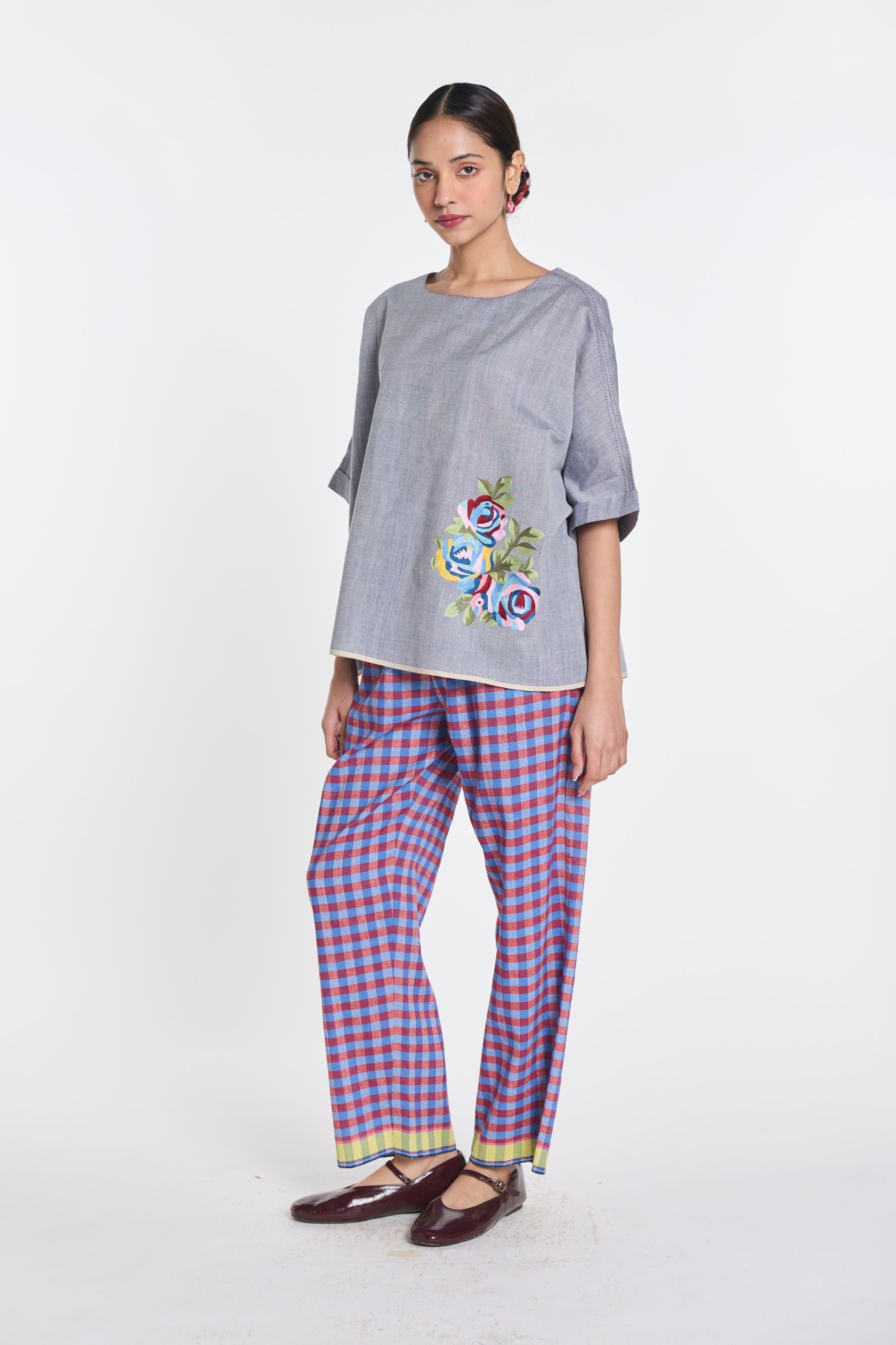 Primrose Embroidered Top