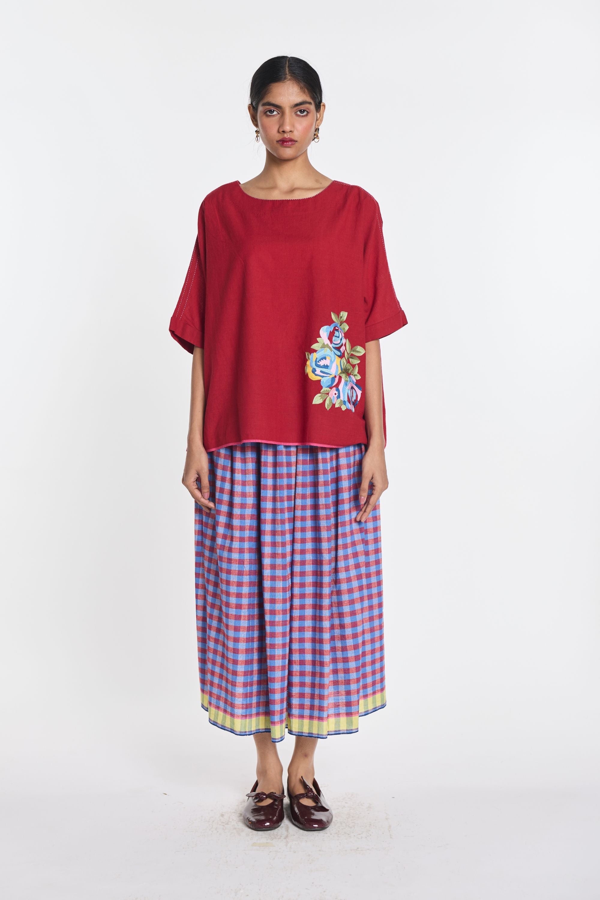 Primrose Embroidered Top