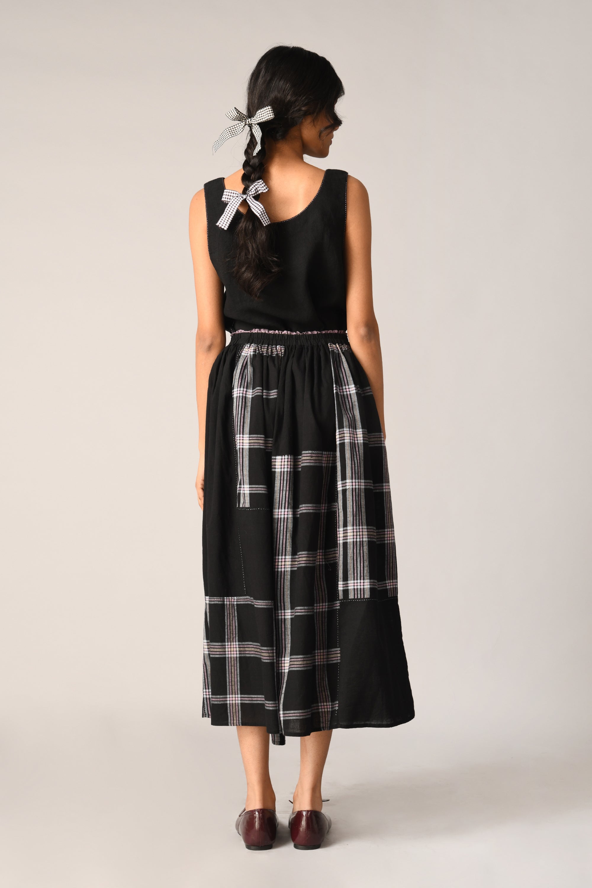 Coziae Patchwork Skirt