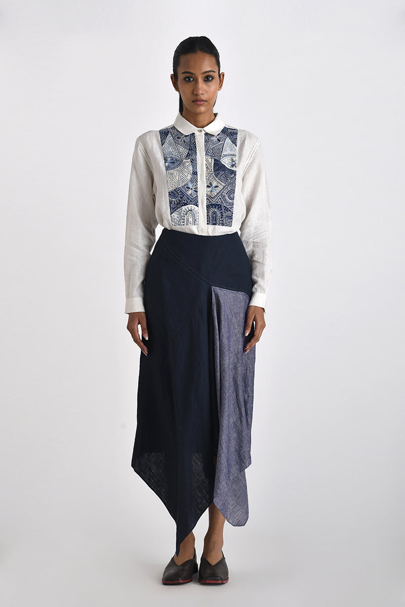 Pella Asymmetric Hem Skirt