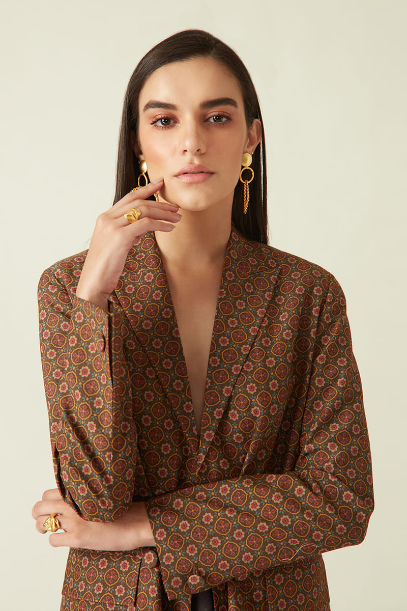 ARFAK PRINTED JACKET