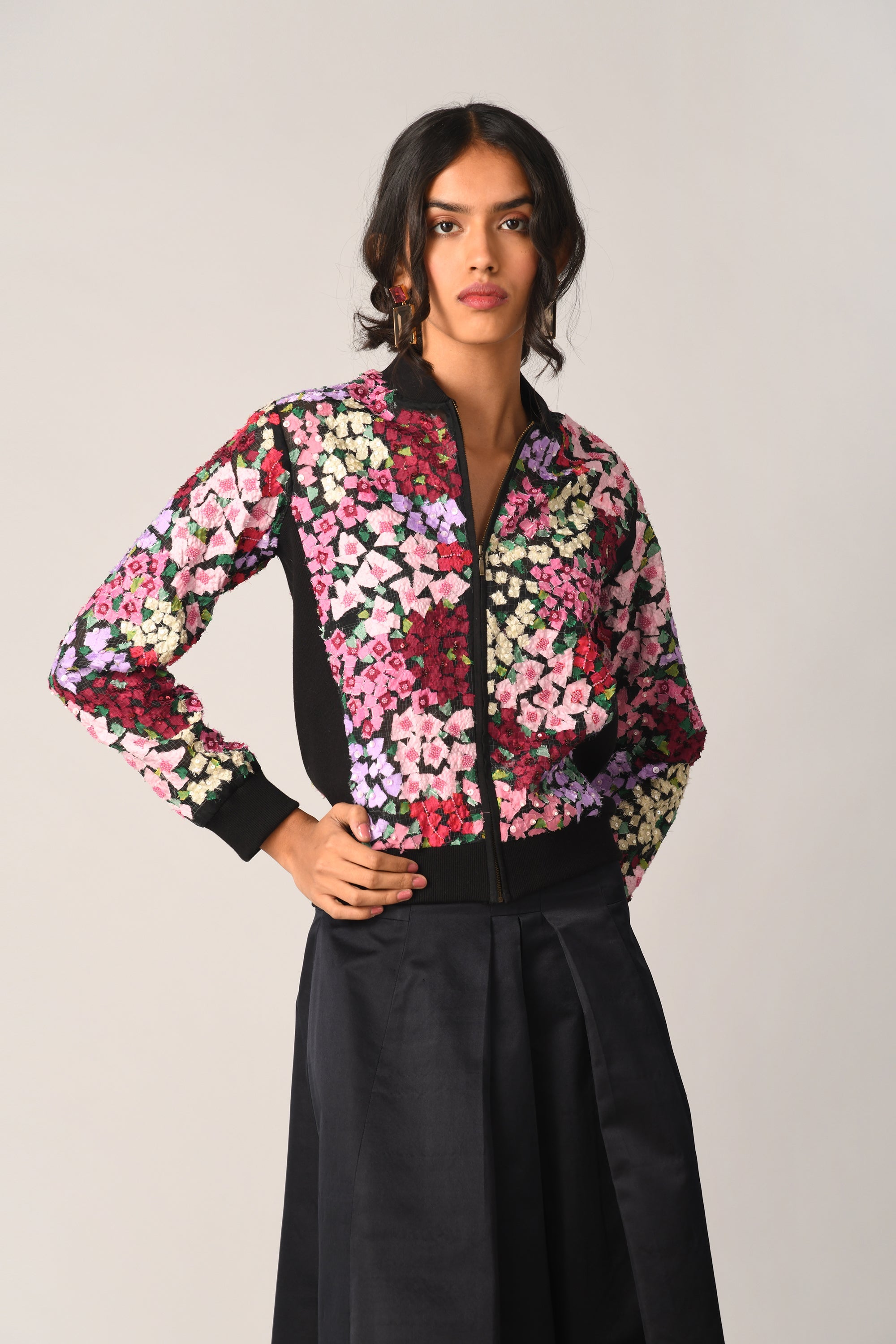 Canina Floral Abstract Jacket