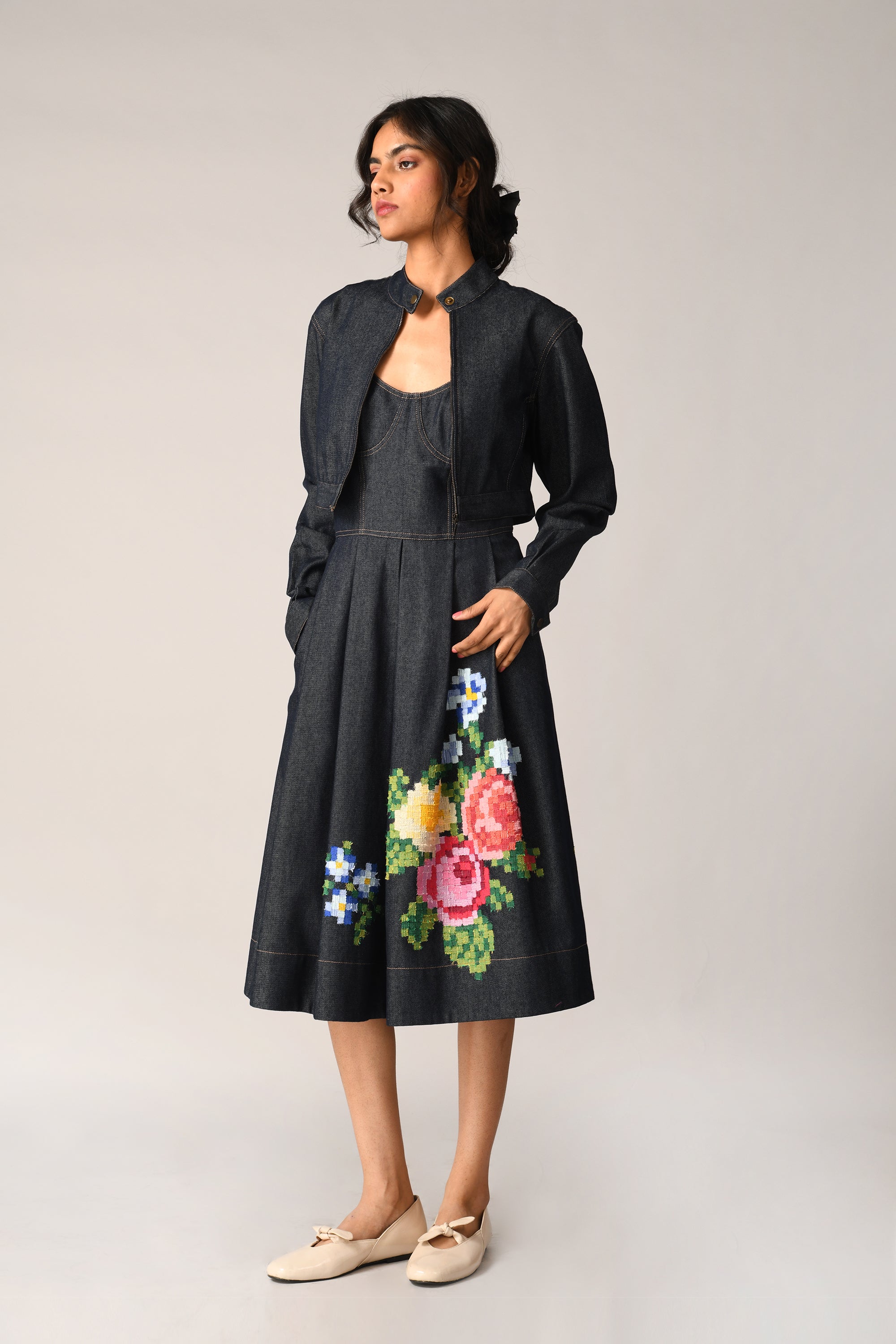 Noisette Cropped Jacket