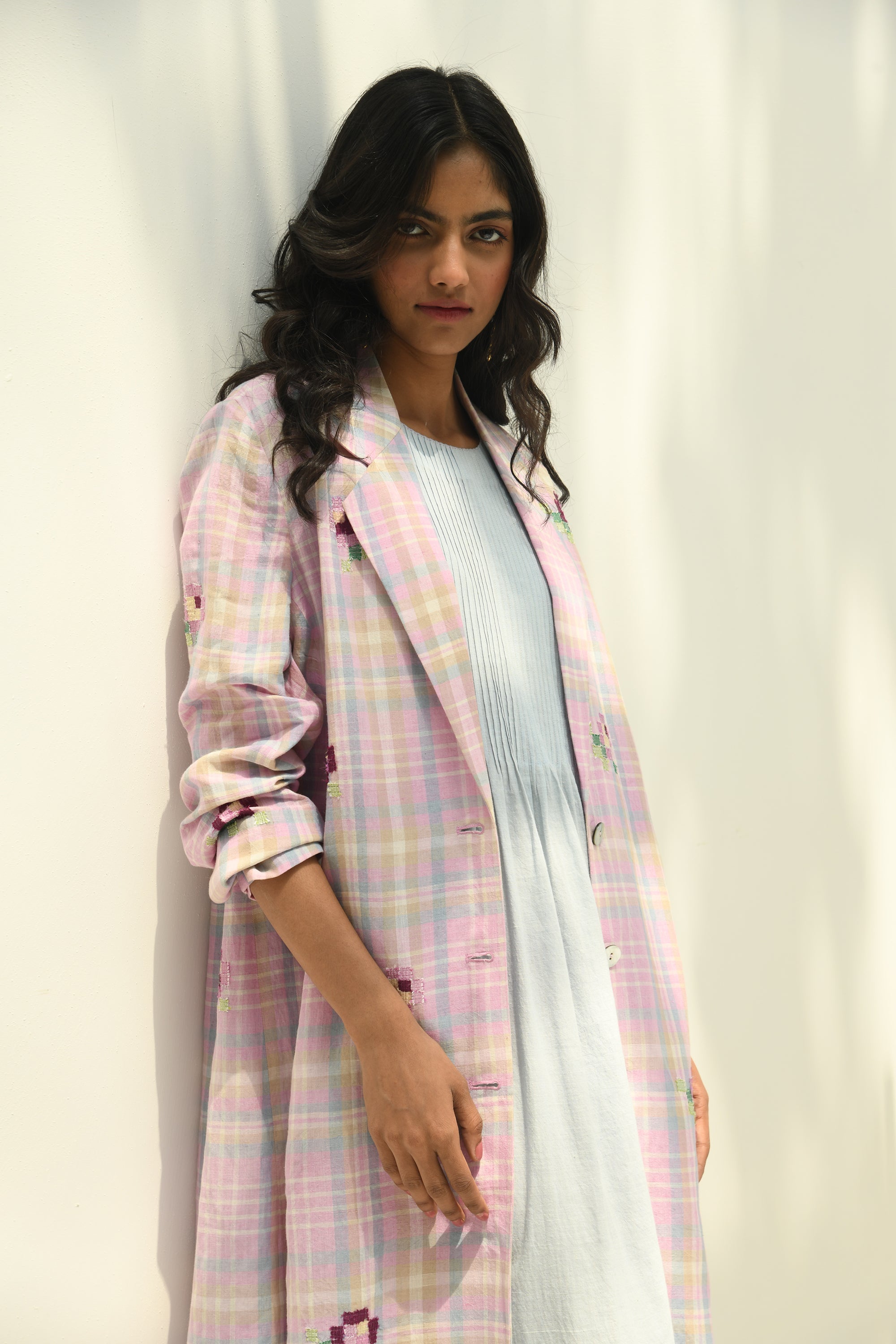 Serafinii Checkered Jacket