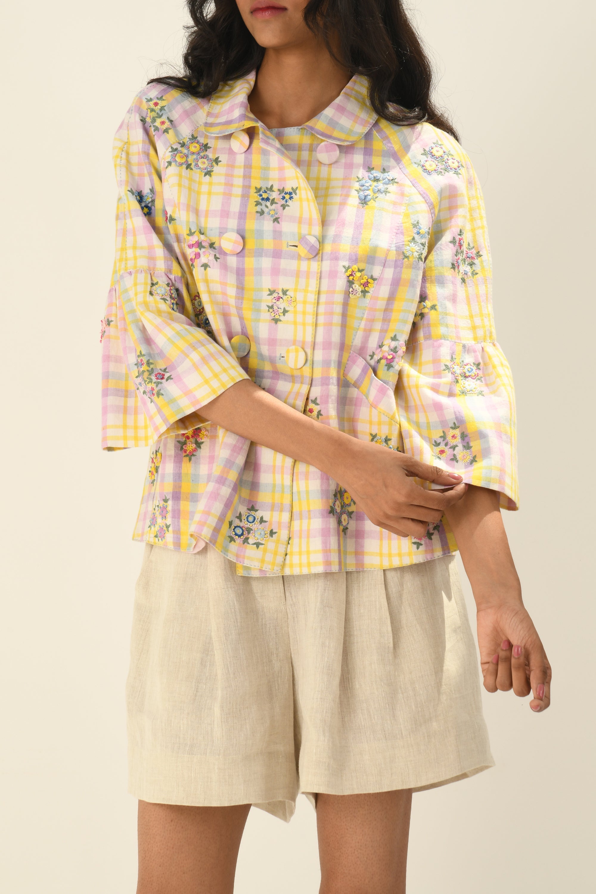 Moschata Raglan Sleeve Jacket