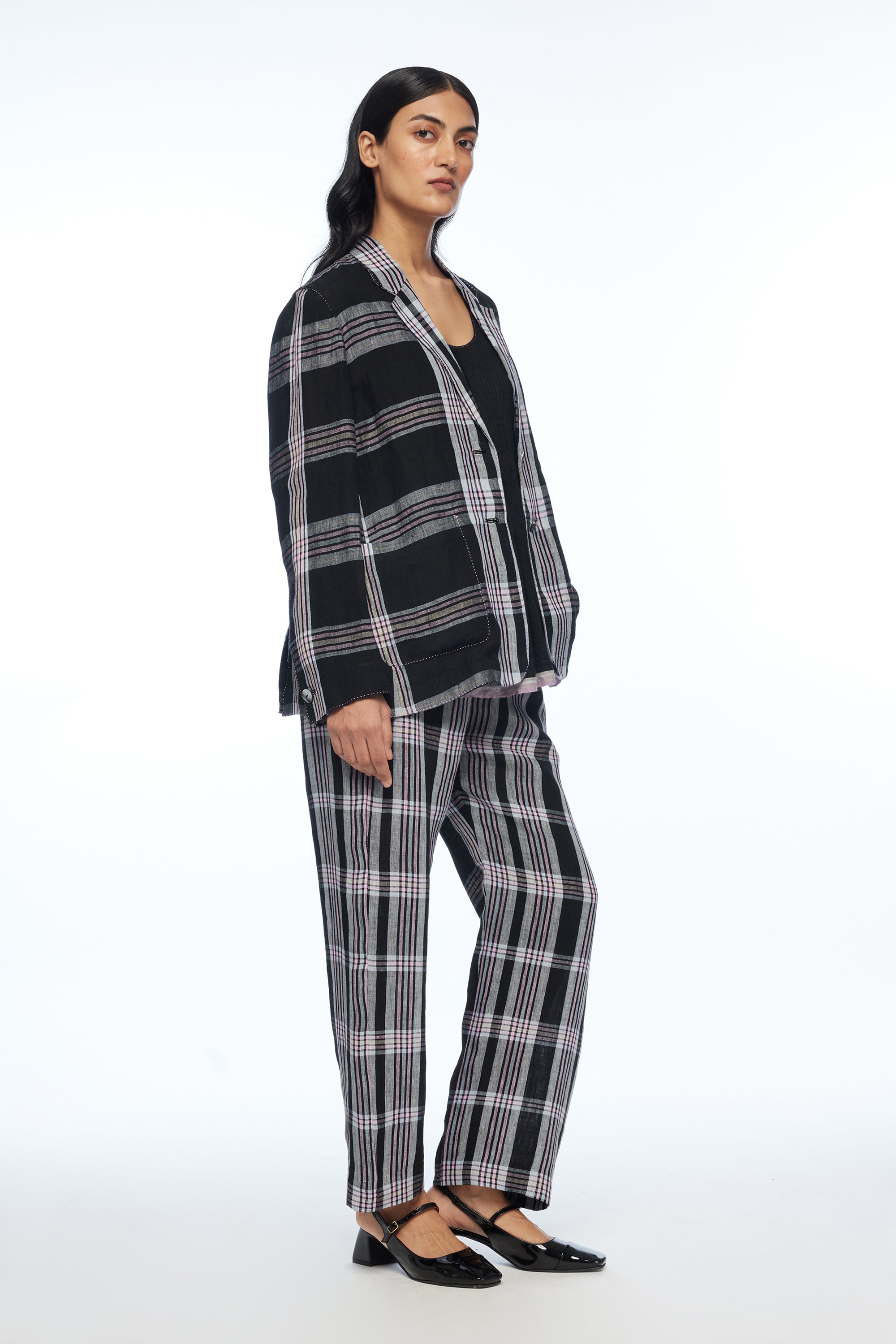 Calantha Check Jacket