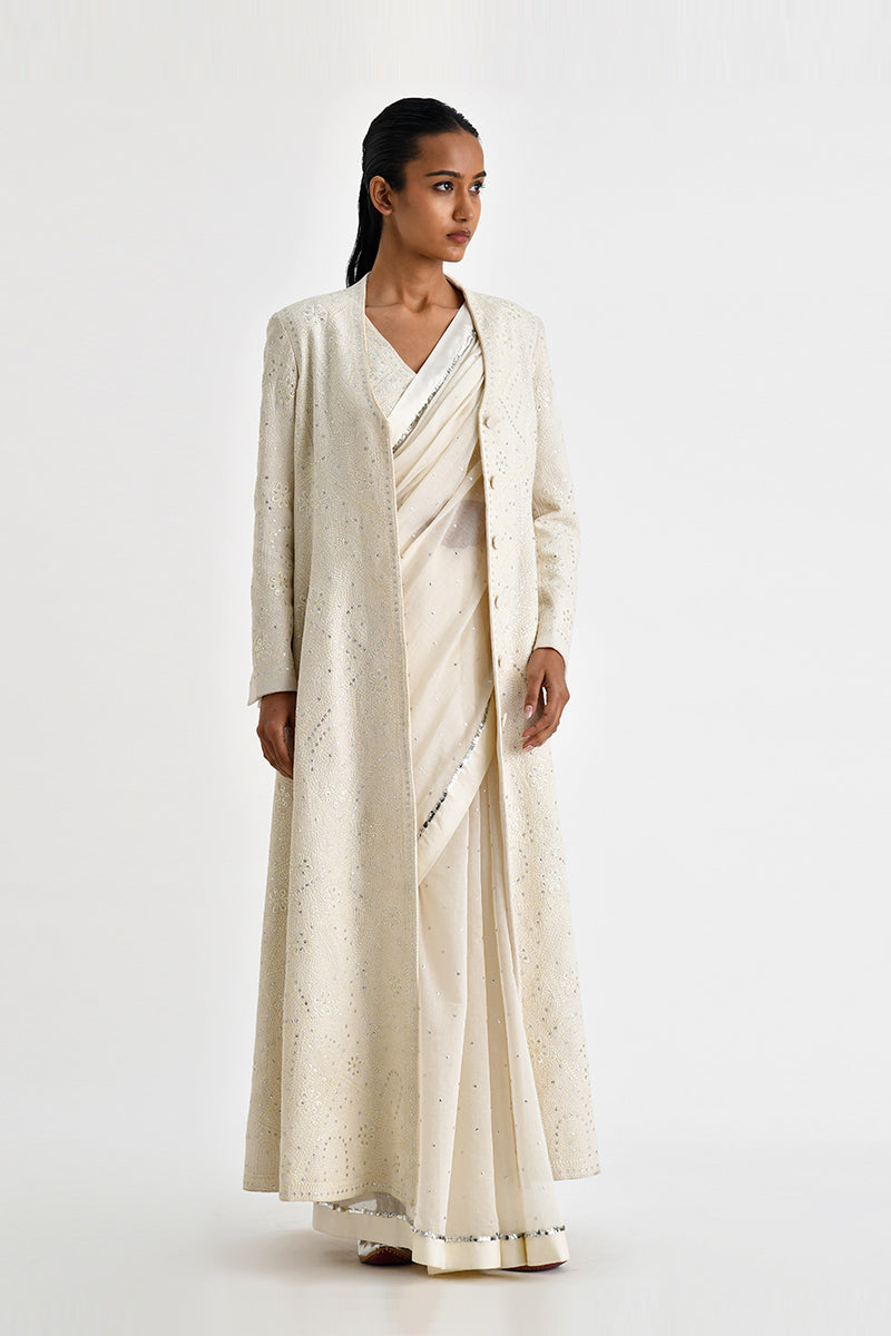 Opatija Embroidered Long Jacket