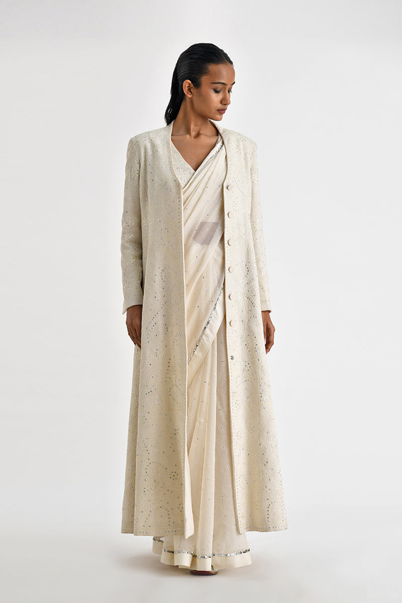 Opatija Embroidered Long Jacket