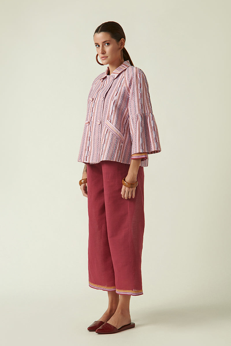 GREVILLEA PEPLUM JACKET