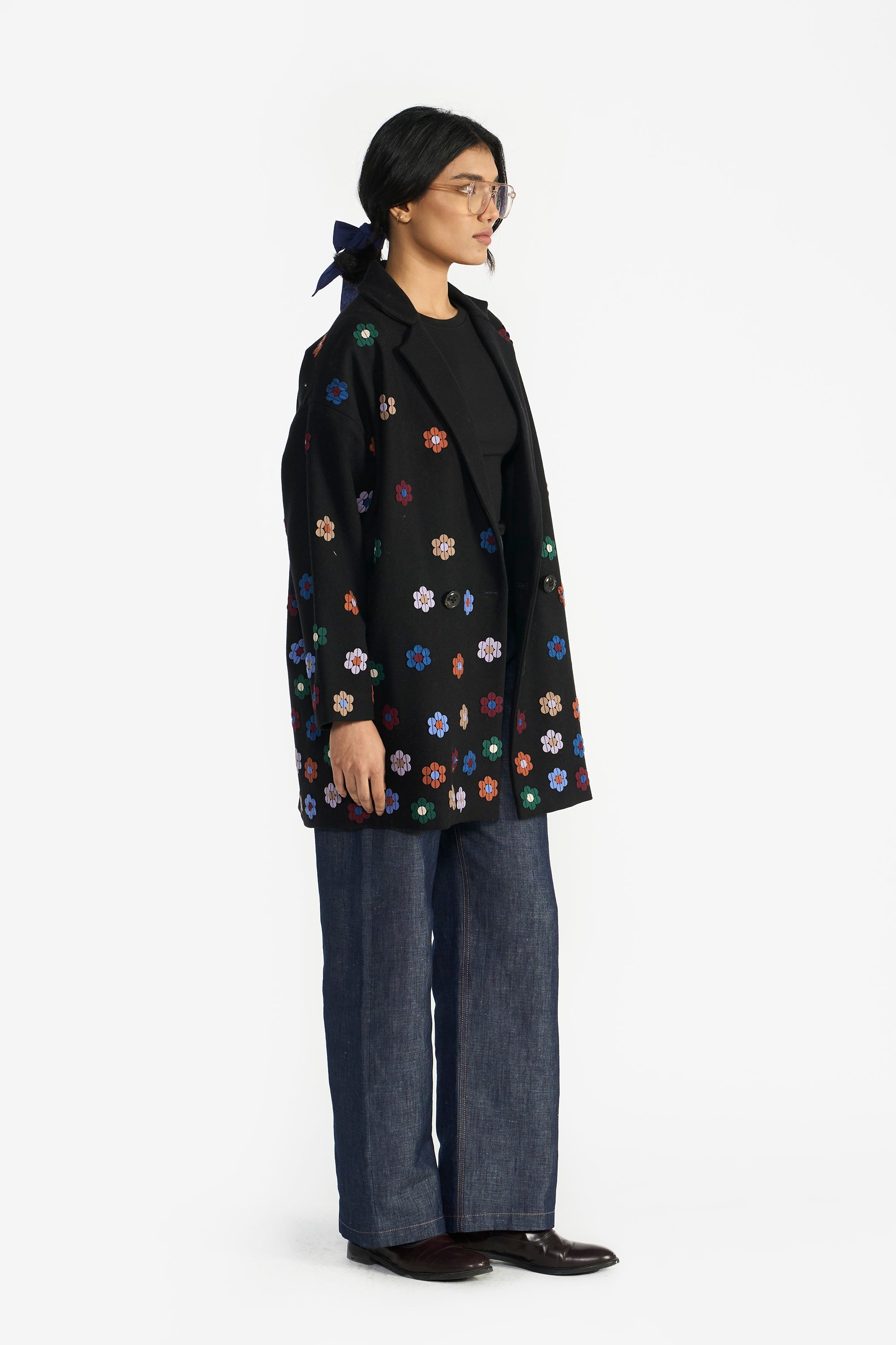 Floradale Appliqué Jacket