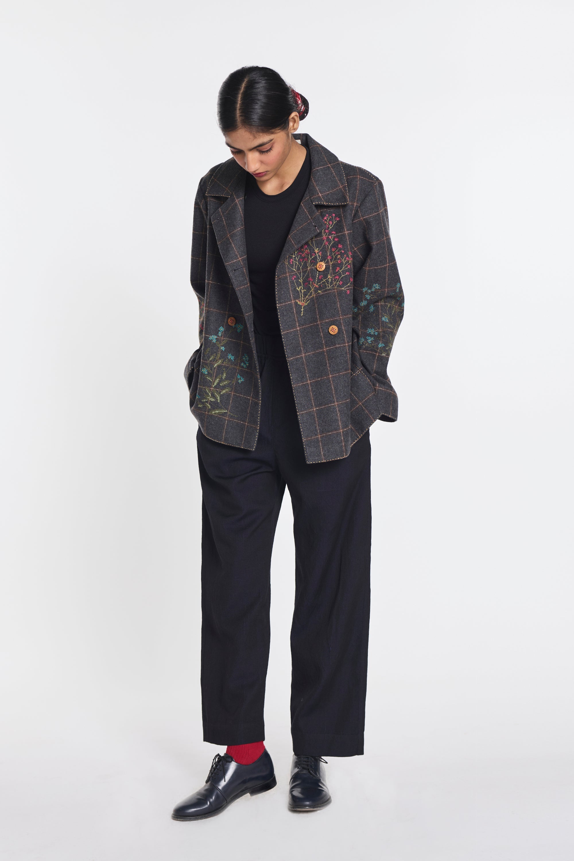 Marvel Cross stitch Embroidered Jacket