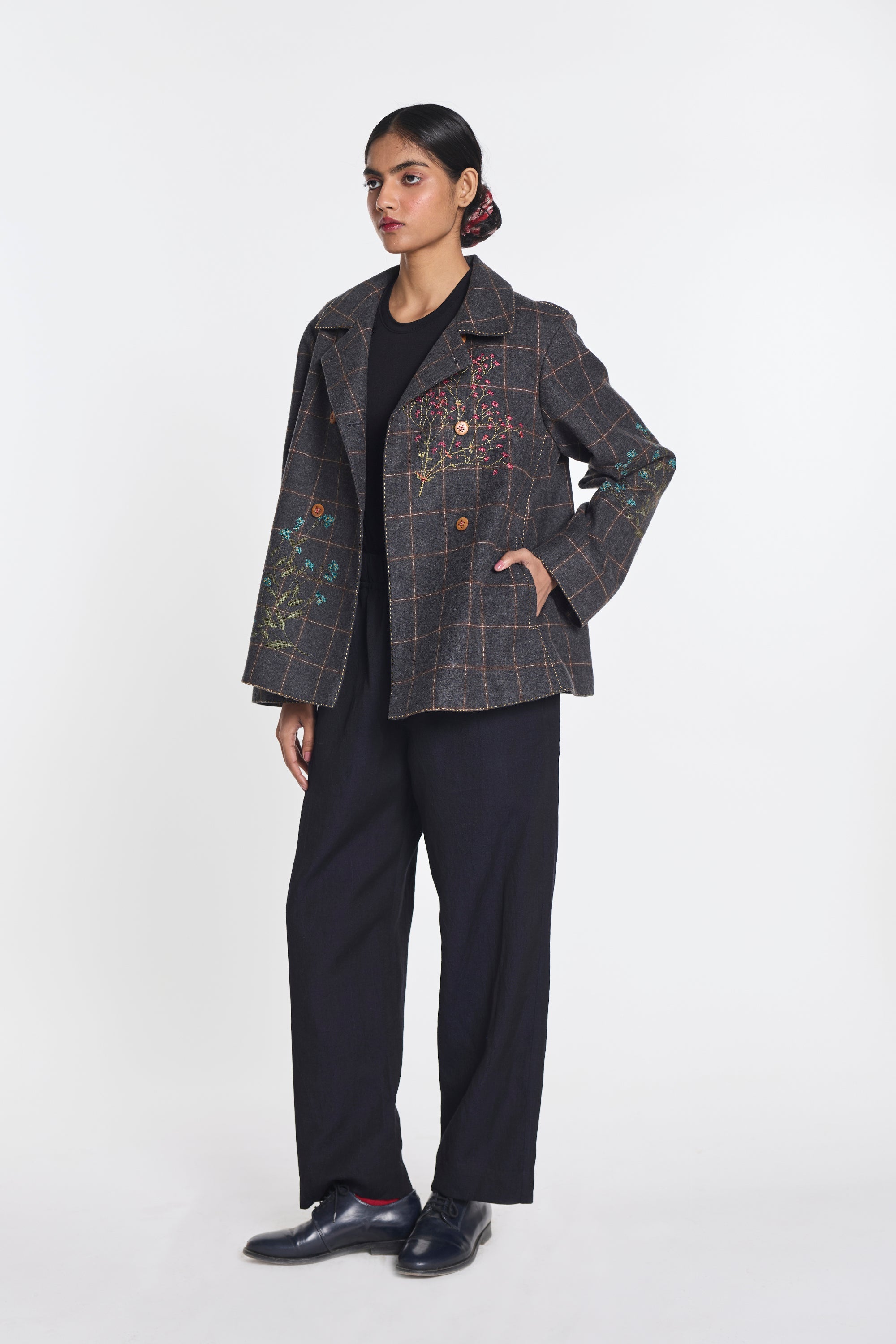 Marvel Cross stitch Embroidered Jacket