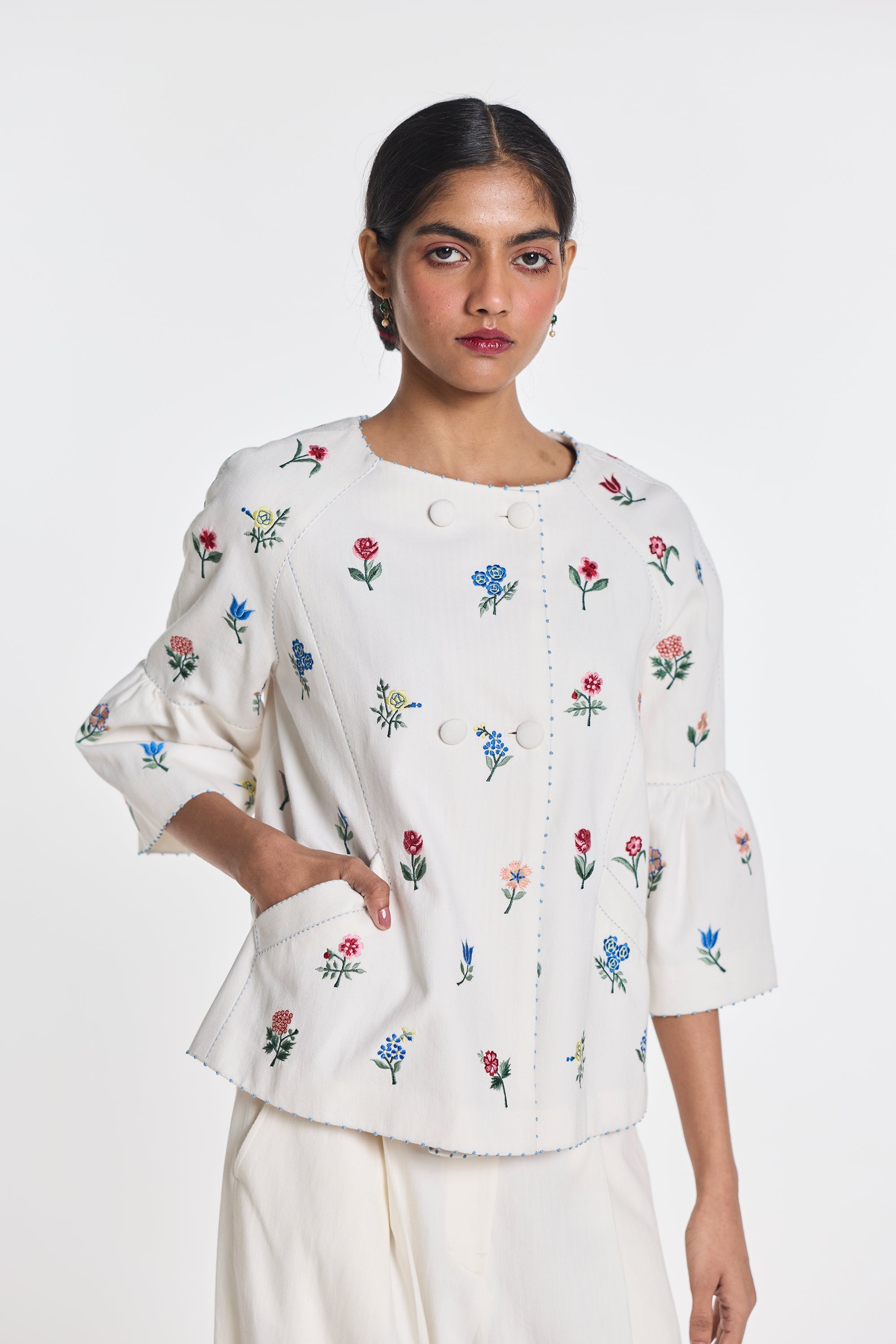 Gerbera Peplum Jacket