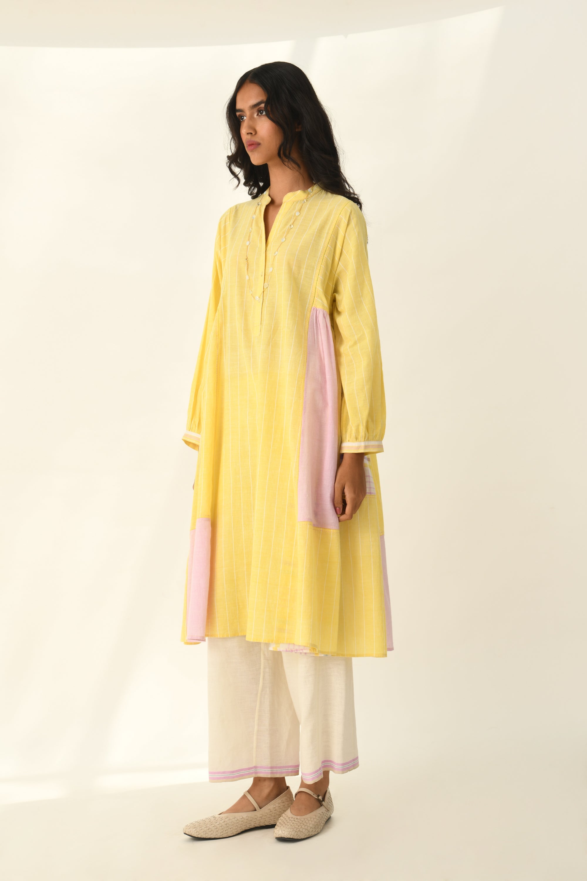 Obtegens Patchwork Panel Dress