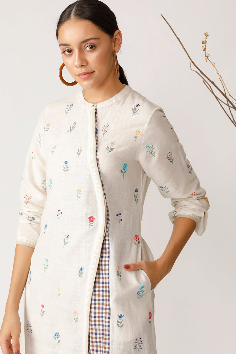 GINKGO MULTI EMBROIDERED TUNIC