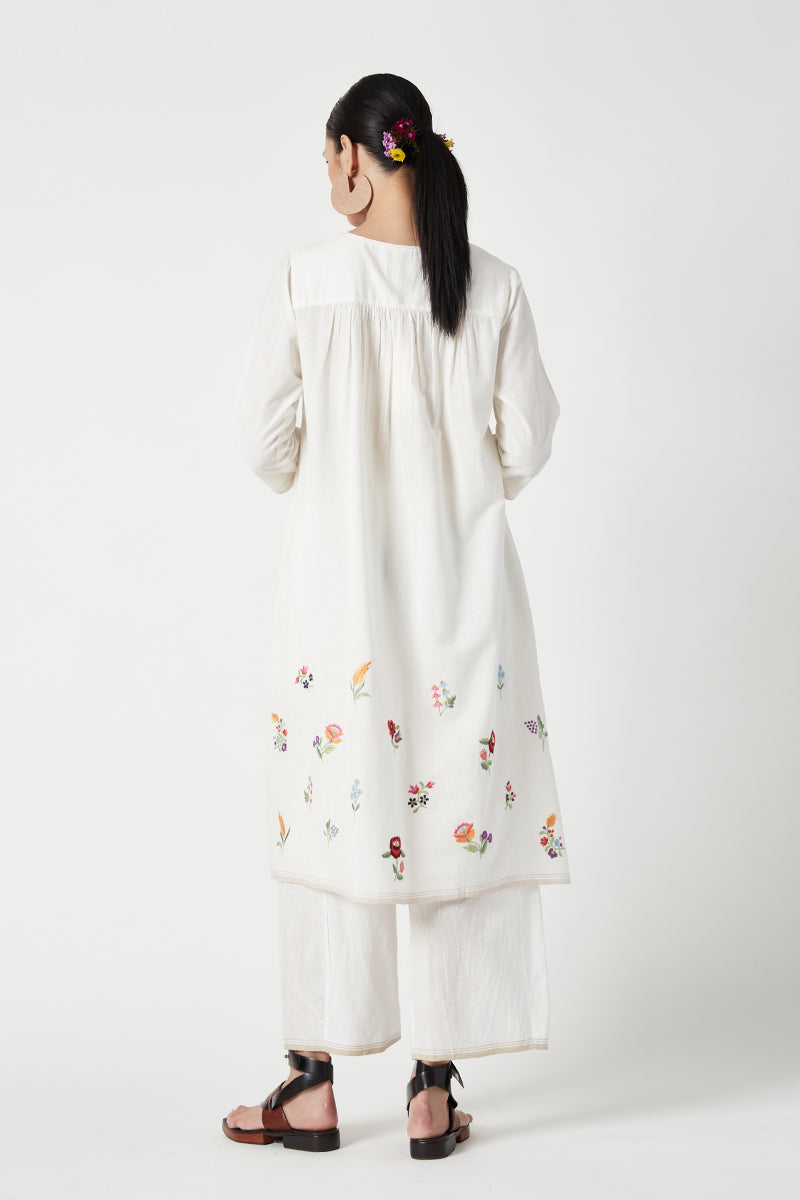 Phlox Embroidered Kurta Set