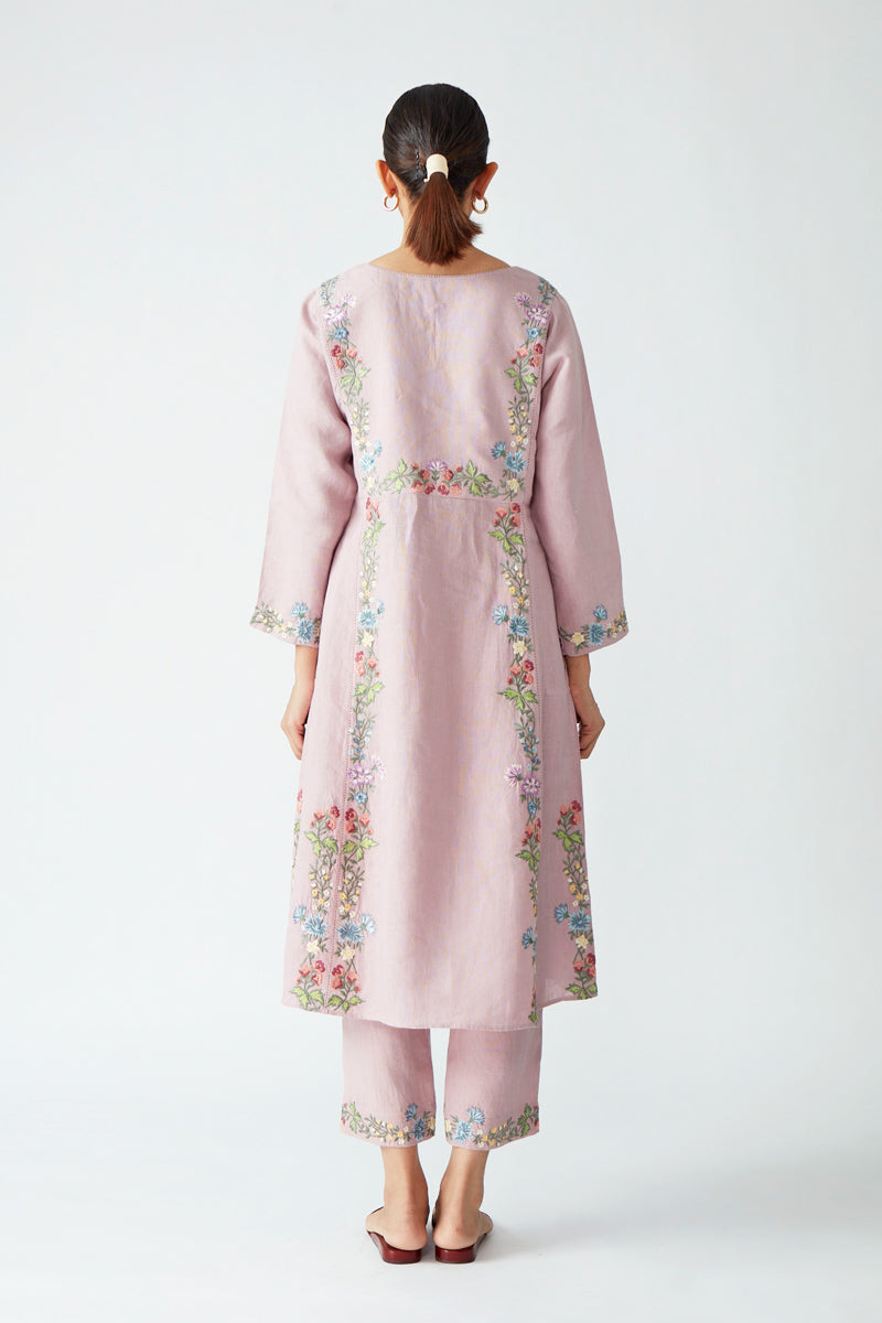 Viburnum Embroidered Kurta Set