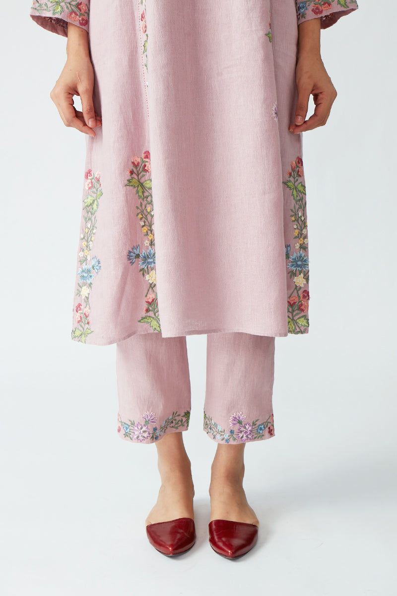 Viburnum Embroidered Kurta Set