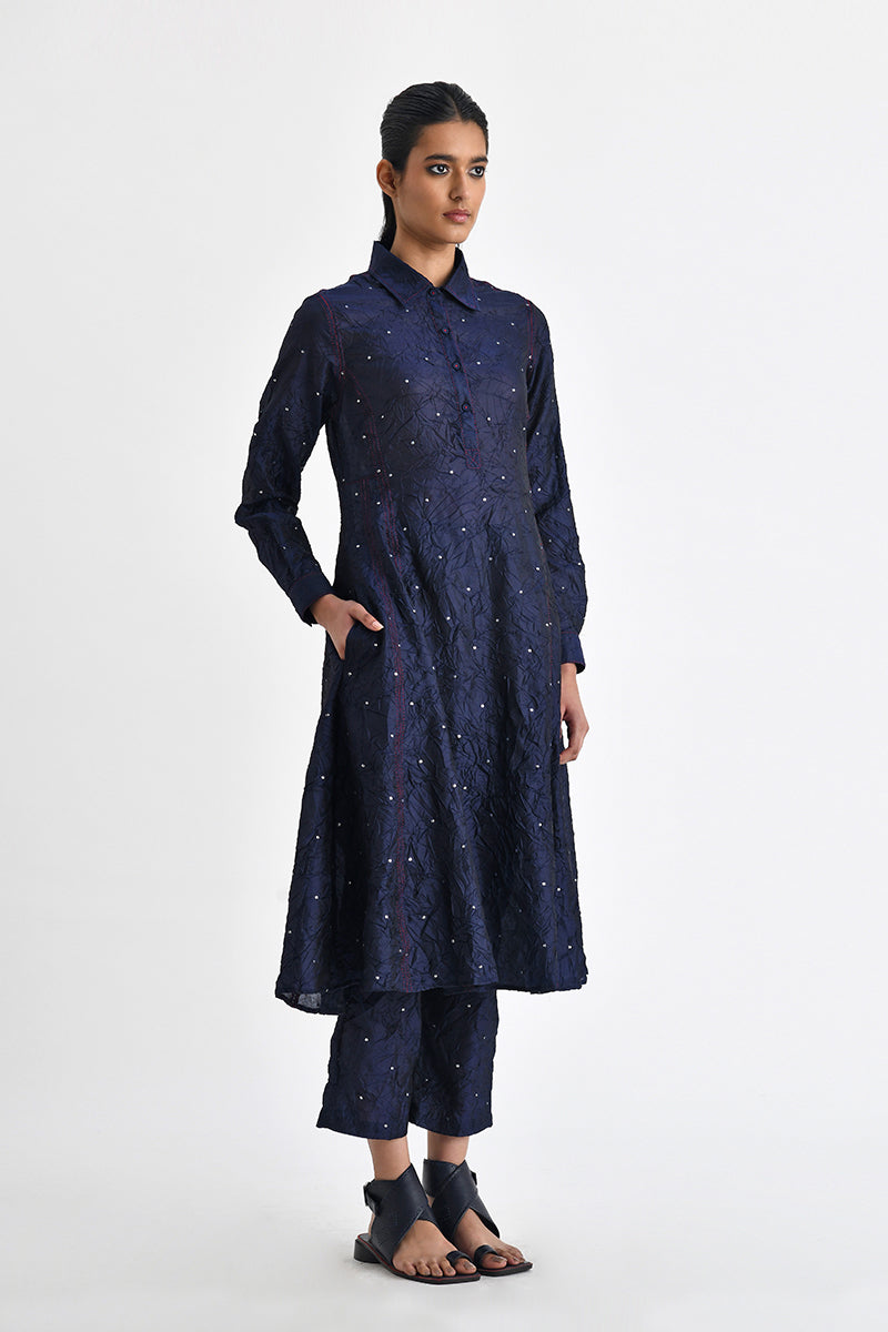 Malizia Silk Tunic Pant Set