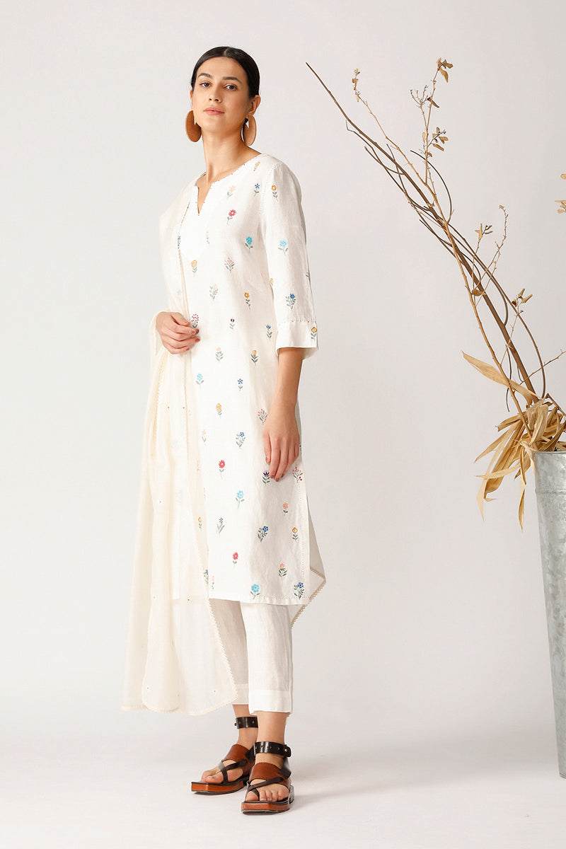 ACACIA LINEN KURTA SET
