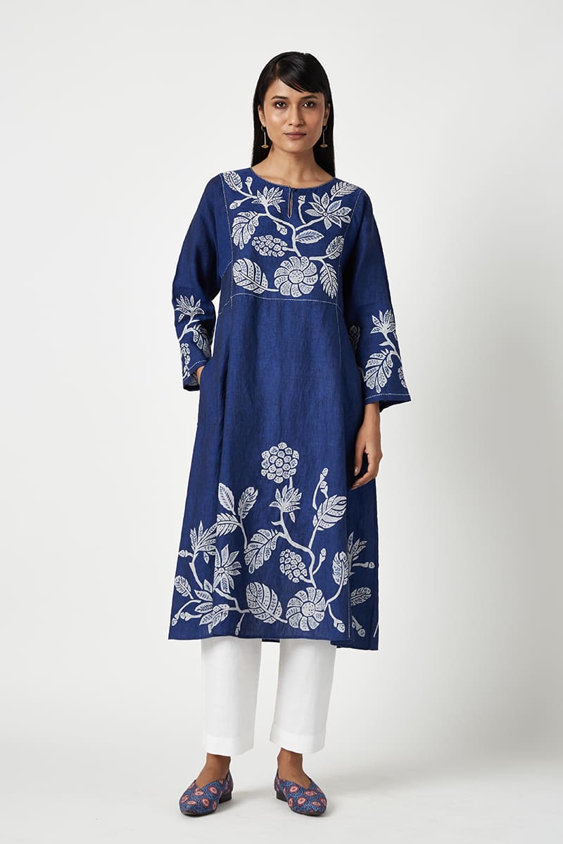 Lombok Applique Kurta Set (2PCS)