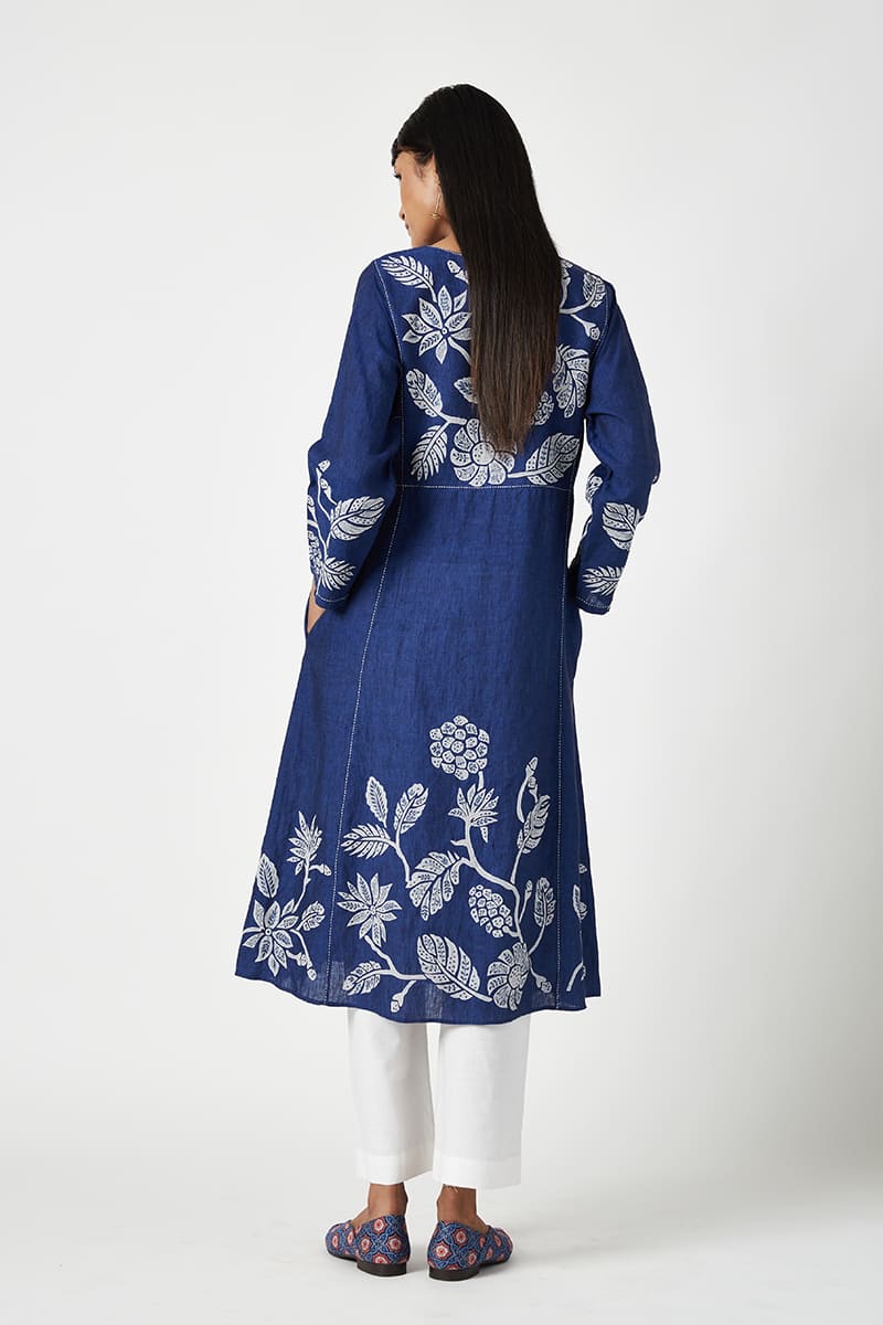 Lombok Applique Kurta Set (2PCS)