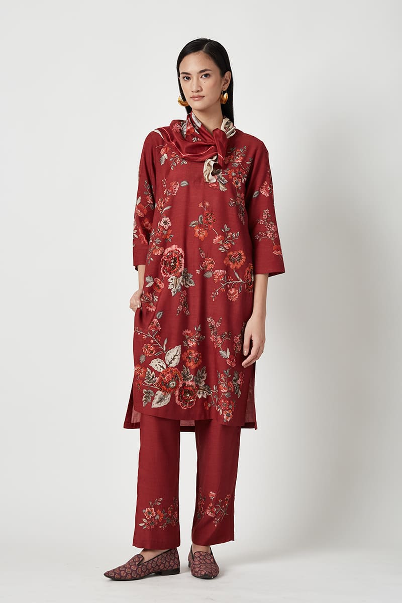 SIABA PRINTED KURTA SET