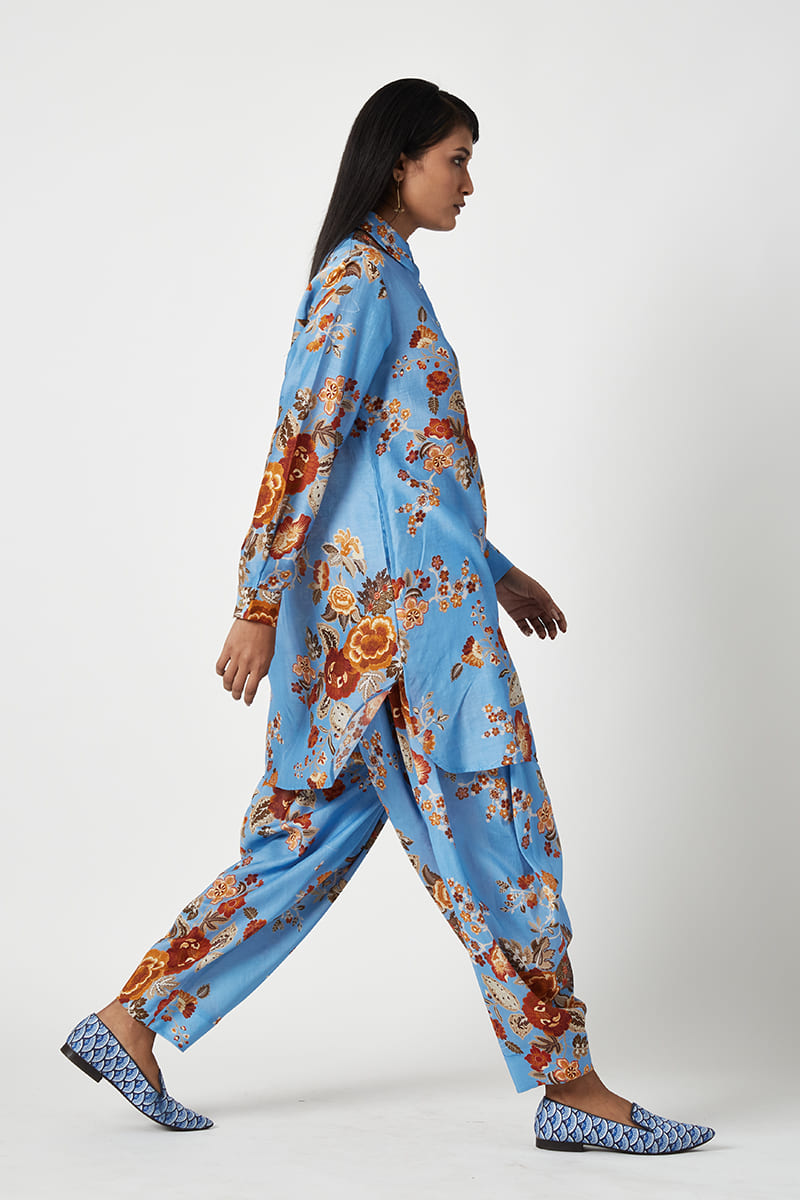 ANDINI PRINTED KURTA SET (2PCS)