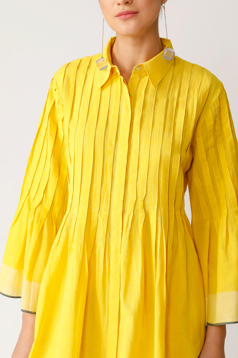 LUDWIG PLEATED TUNIC