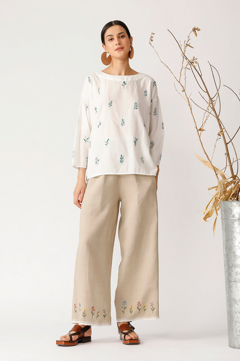 GRUPERA ROUND NECK TOP